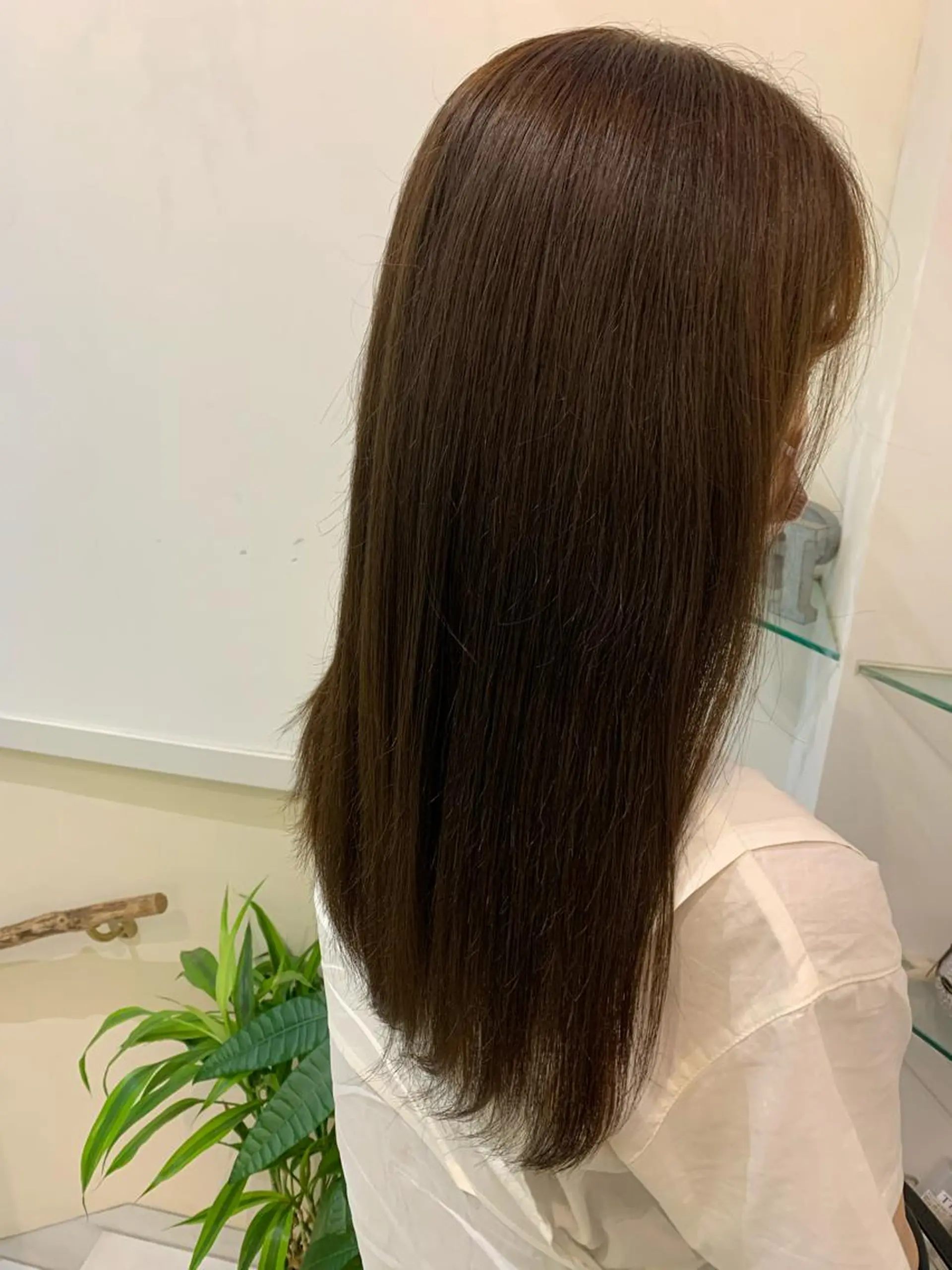 カラー ブリーチしない暖色 カラー🥀杉 優菜のヘアスタイル