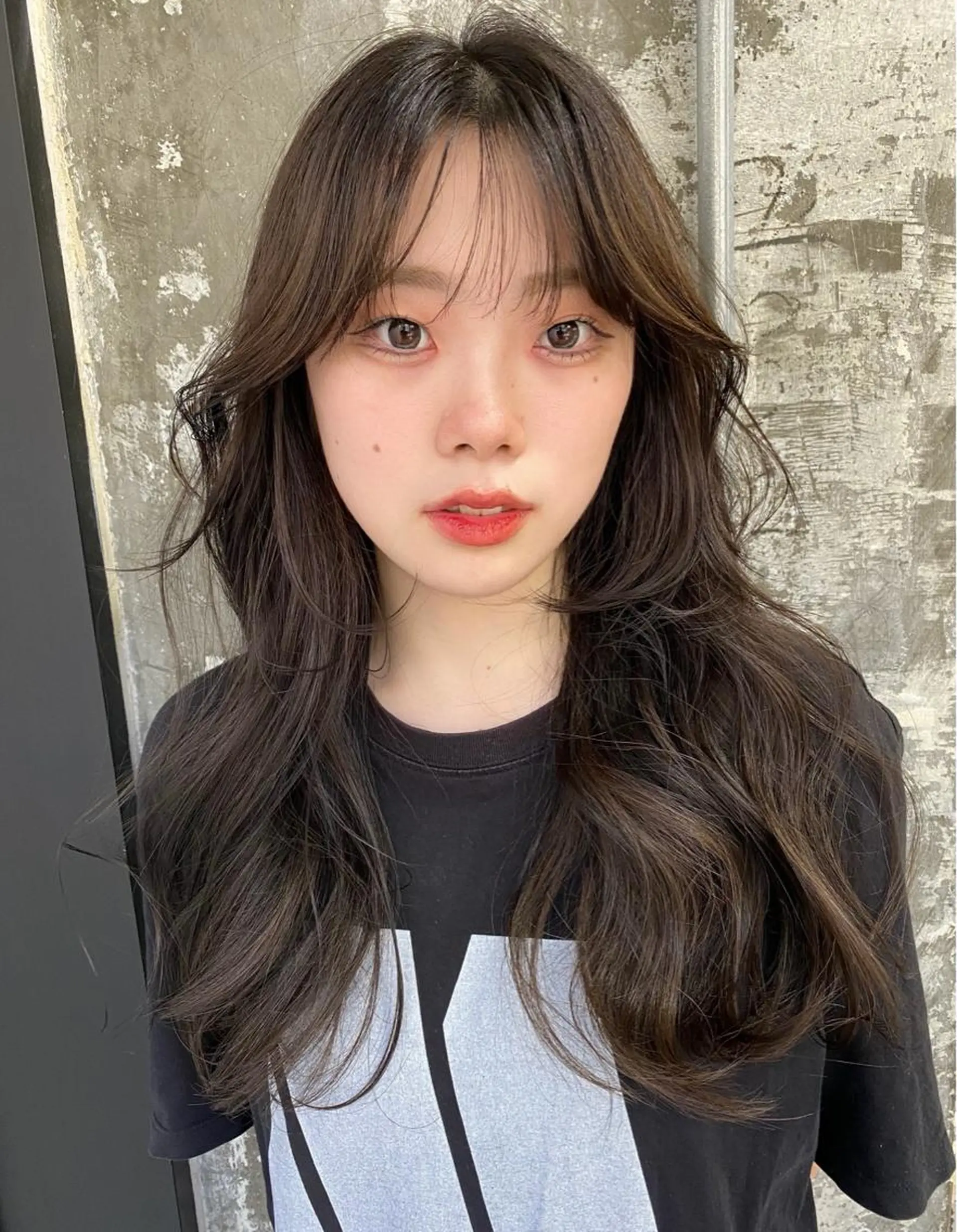ロング カラー Pia ツボイ ケイタのヘアスタイル