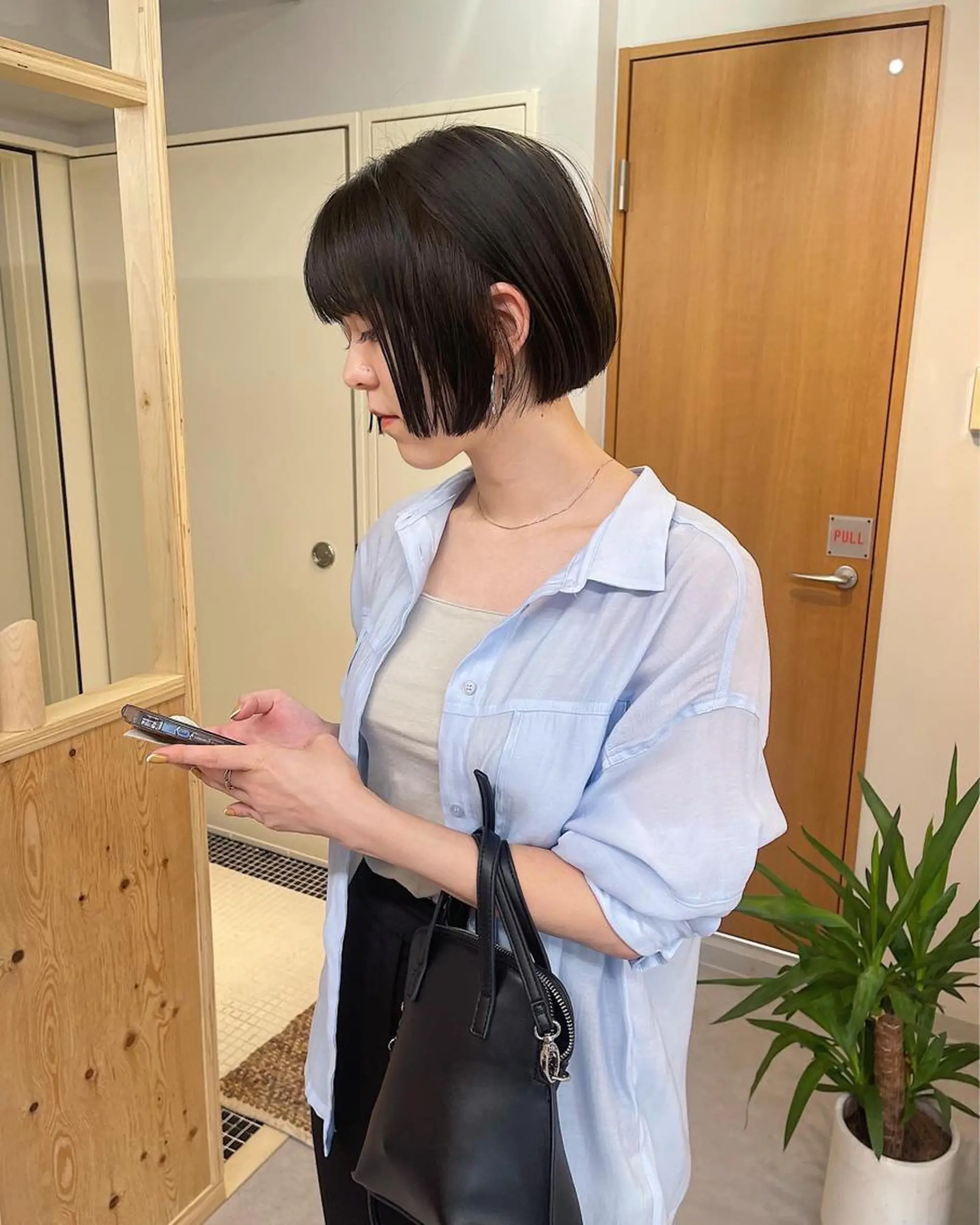 ショート カラー オリーブカラー ボブ カット トリートメント 丁寧なカウンセリング 🌿KENTA🌿のヘアスタイル