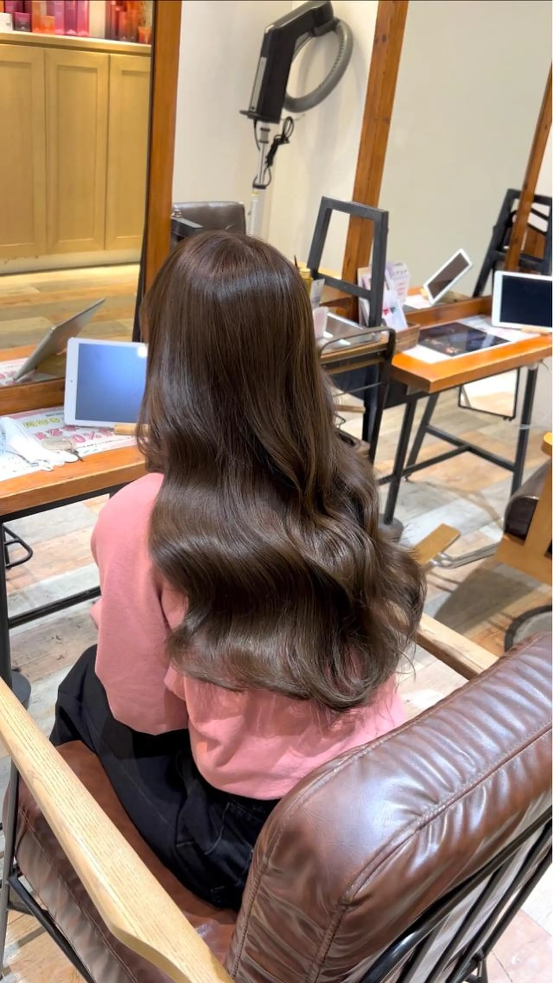 ロング カラー シールエクステ ブリーチ 透明感カラー ダブルカラー ブリーチなしカラー カット ヘアカラー 韓国風・ブリーチなし ・あり後藤　一斗店長のヘアスタイル