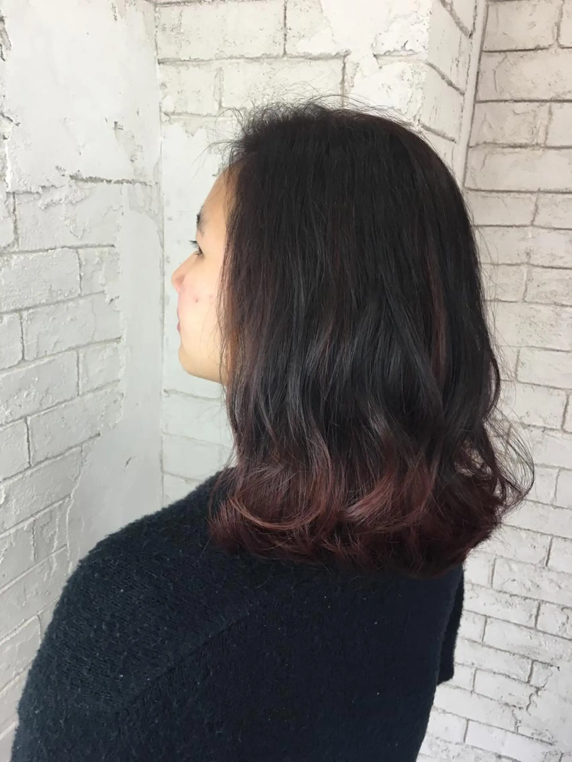 ミディアム カラー someya 🥀のヘアスタイル