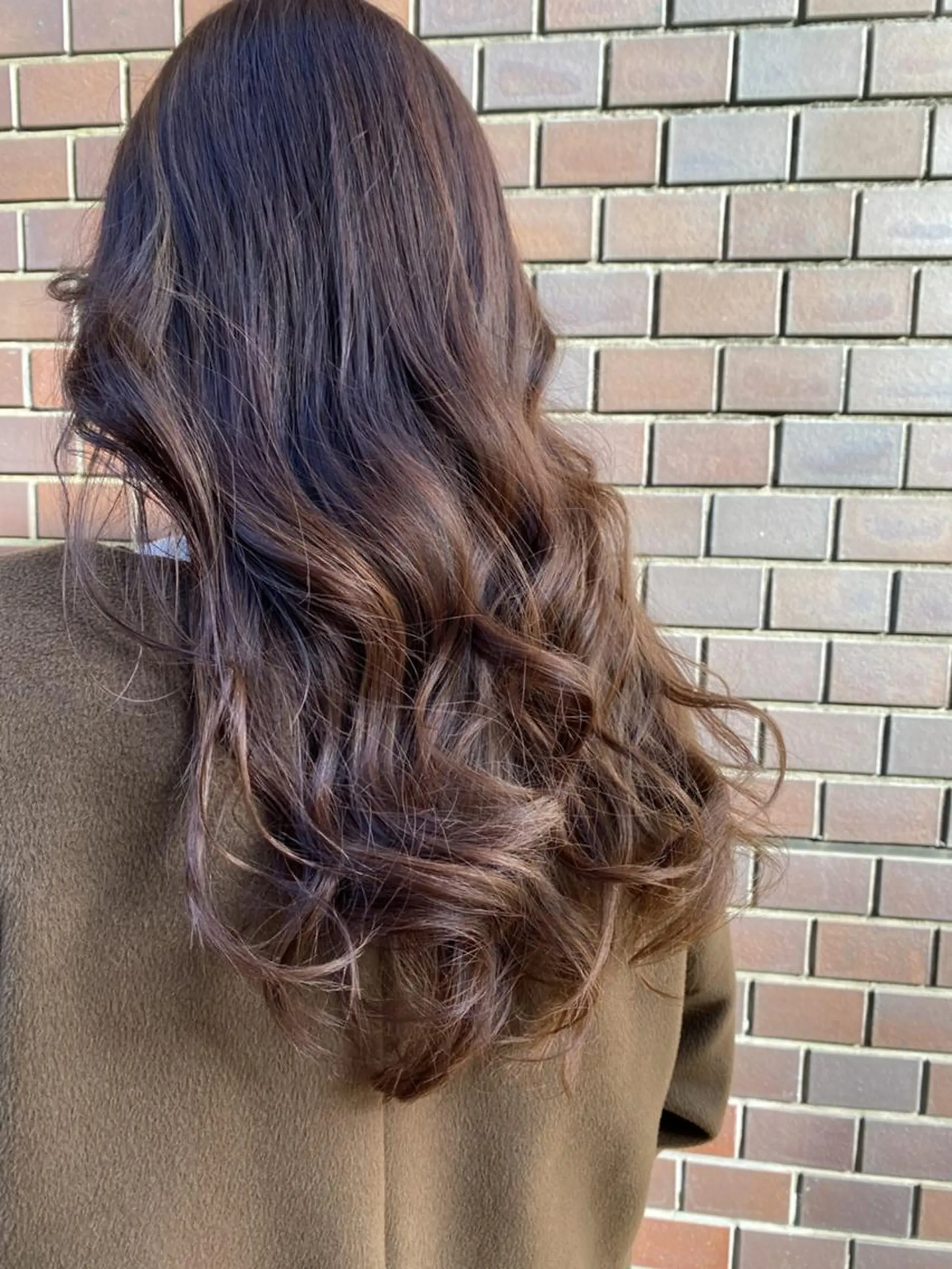 セミロング ヘアカラー トリートメント 村野 晴香のヘアスタイル