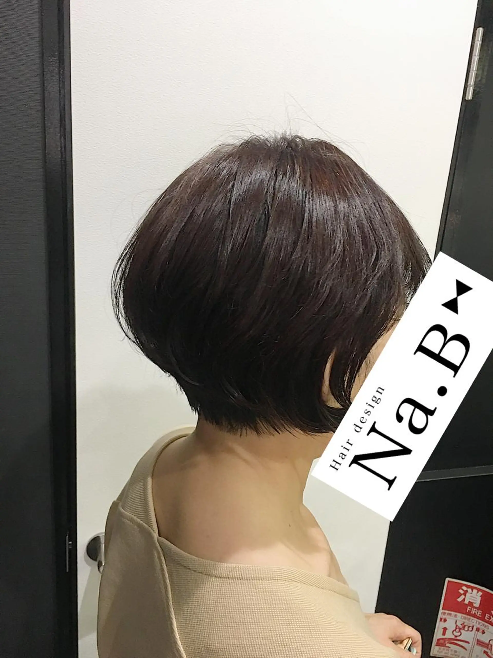 ショート カラー パーマ ヘアアレンジ ジユン 지윤のヘアスタイル