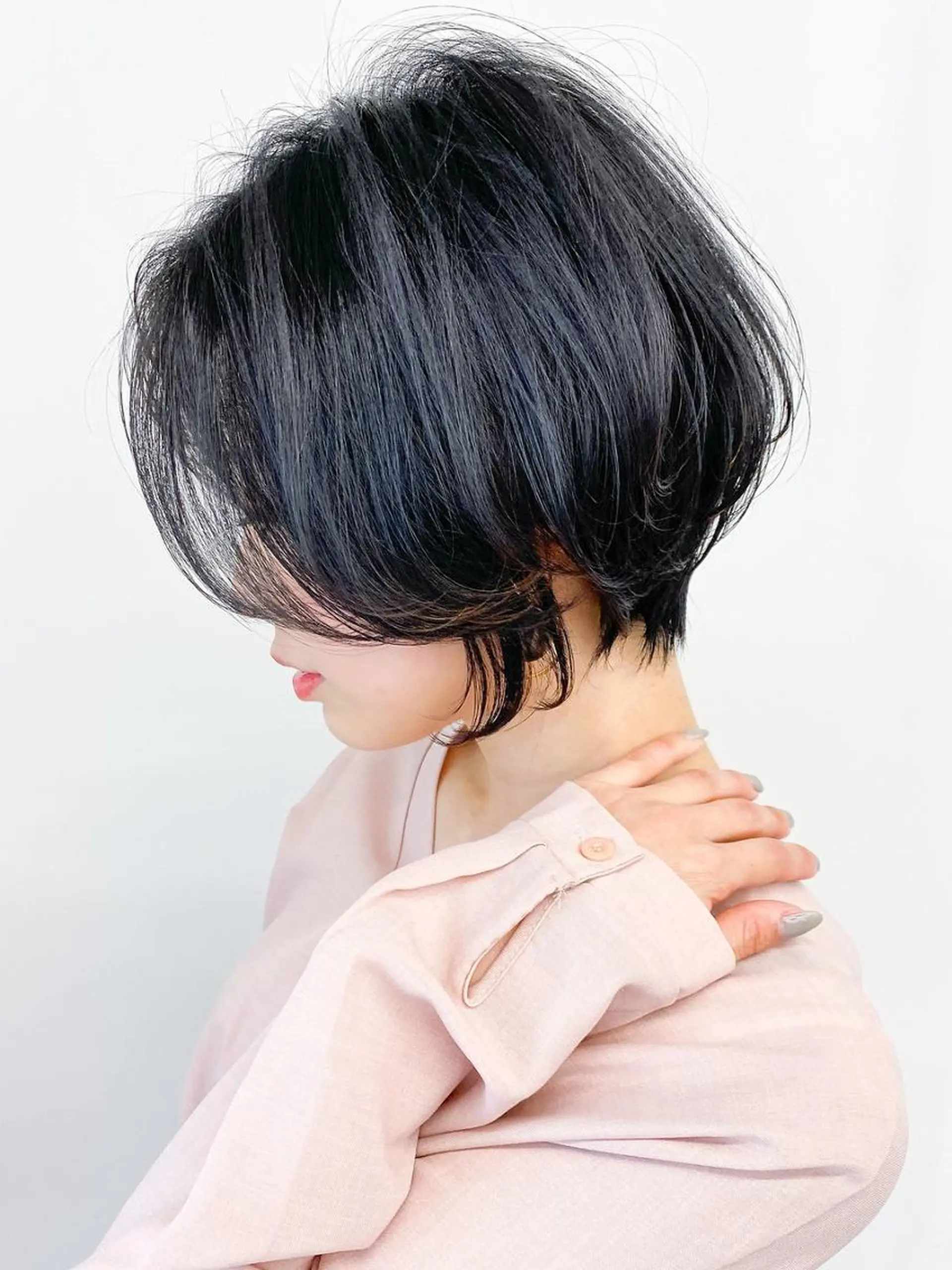 ショート ced下赤塚店／うる 艶ヘアカラー🦋のヘアスタイル
