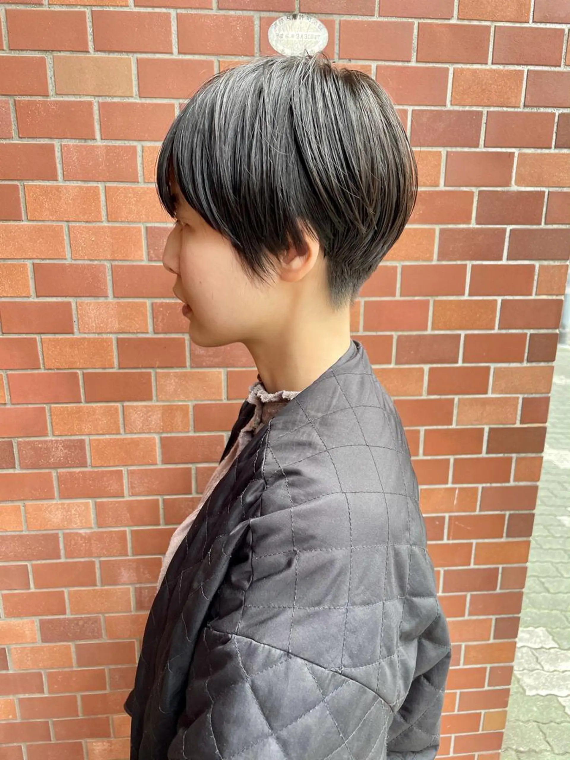 ショート 丹羽大喜 縮毛矯正/美髪矯正のヘアスタイル