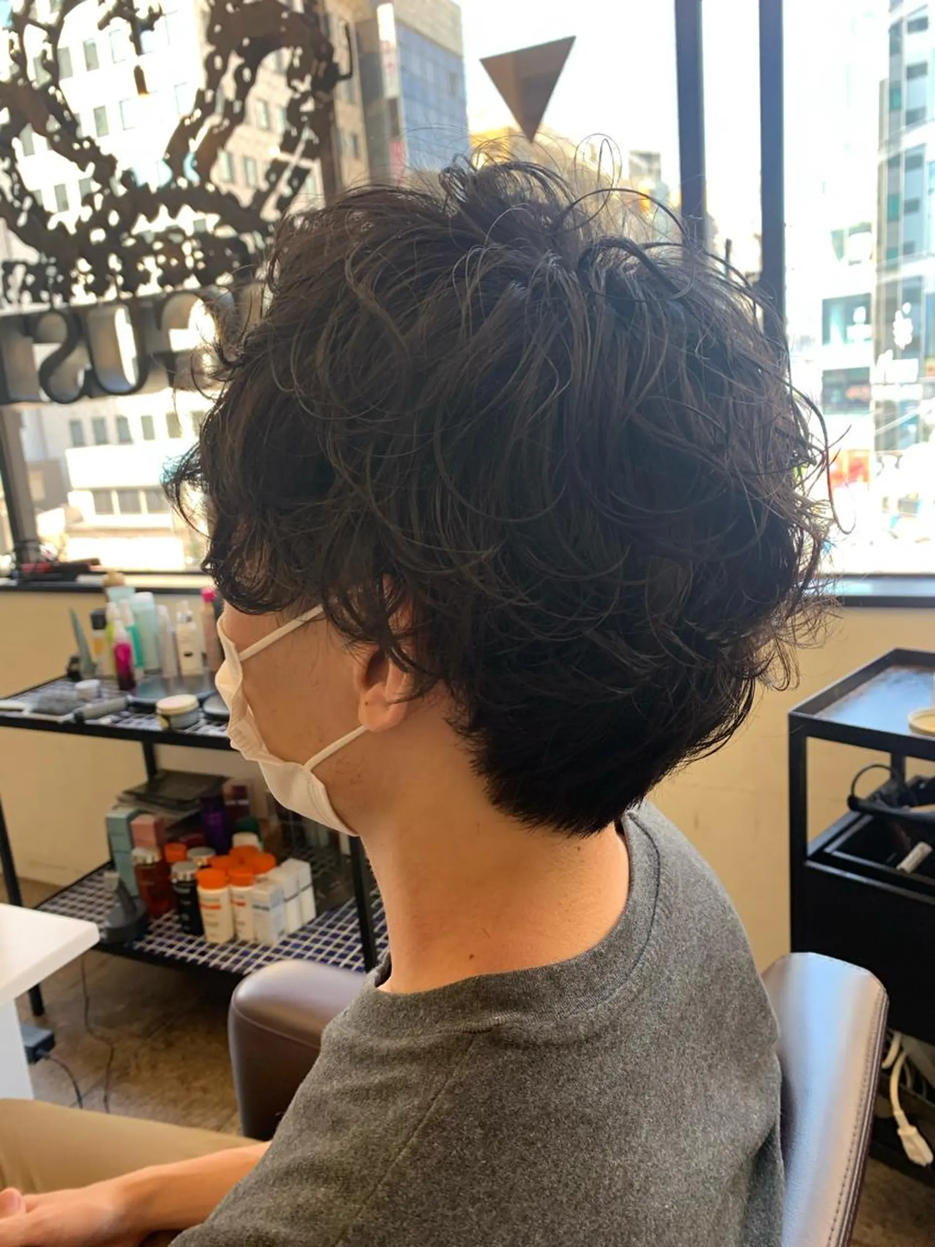 ショート パーマ メンズ 【azure横浜】 🧸misaki🌸のヘアスタイル