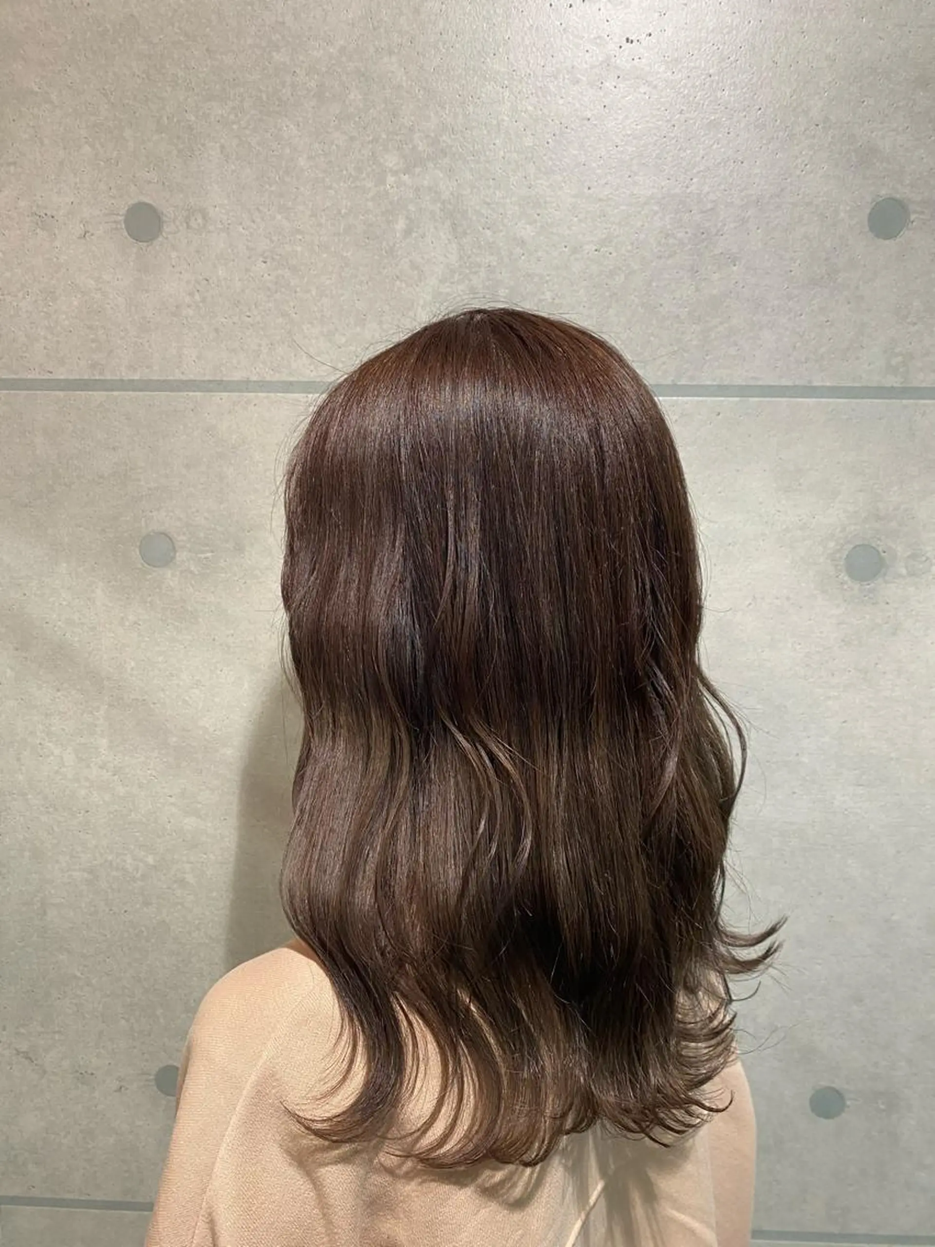 セミロング カラー カラー専門美容師🫧 舘田千乃🫧のヘアスタイル