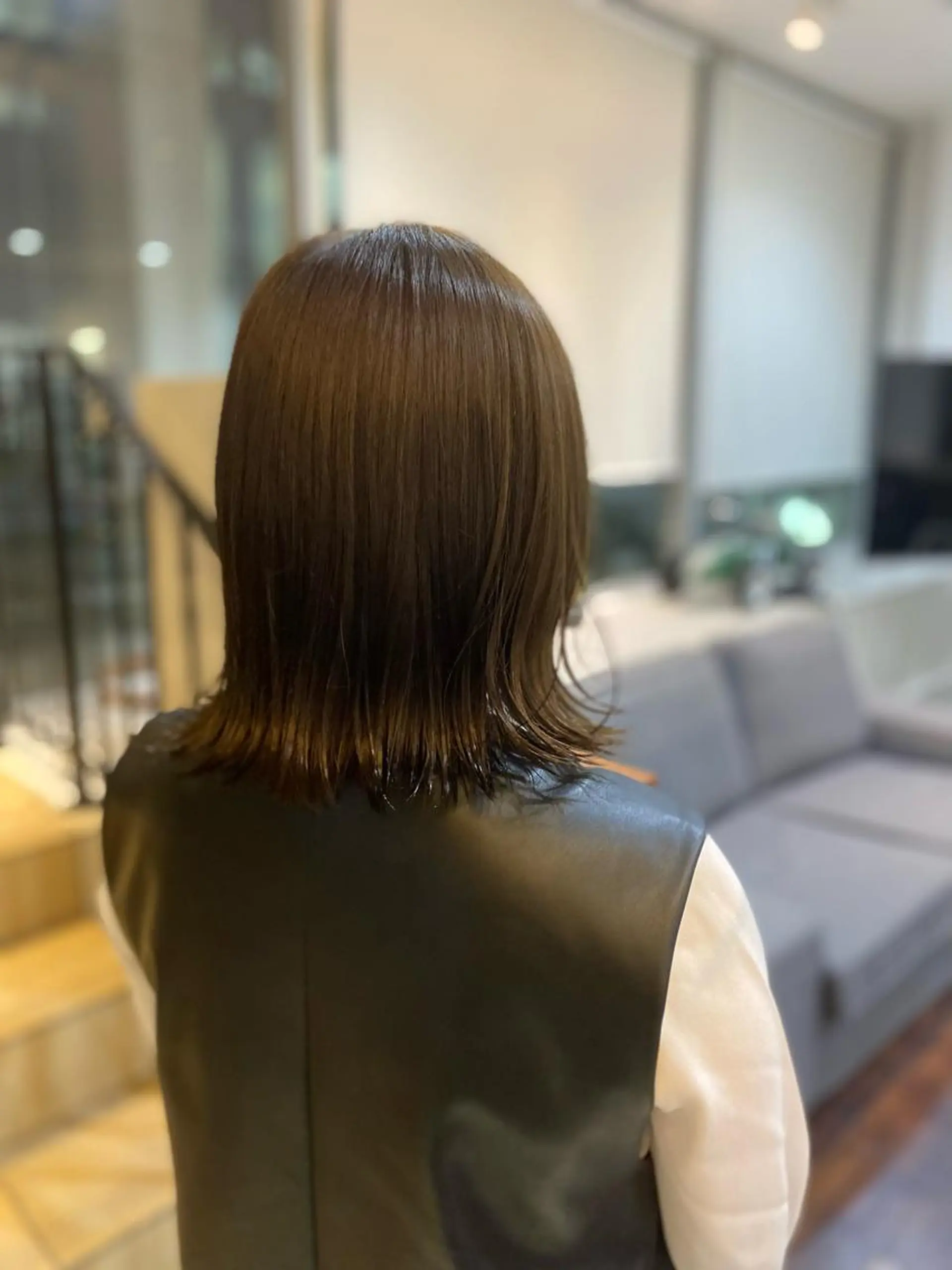 ミディアム レイヤー支持no.1 ☆笠原翔一のヘアスタイル