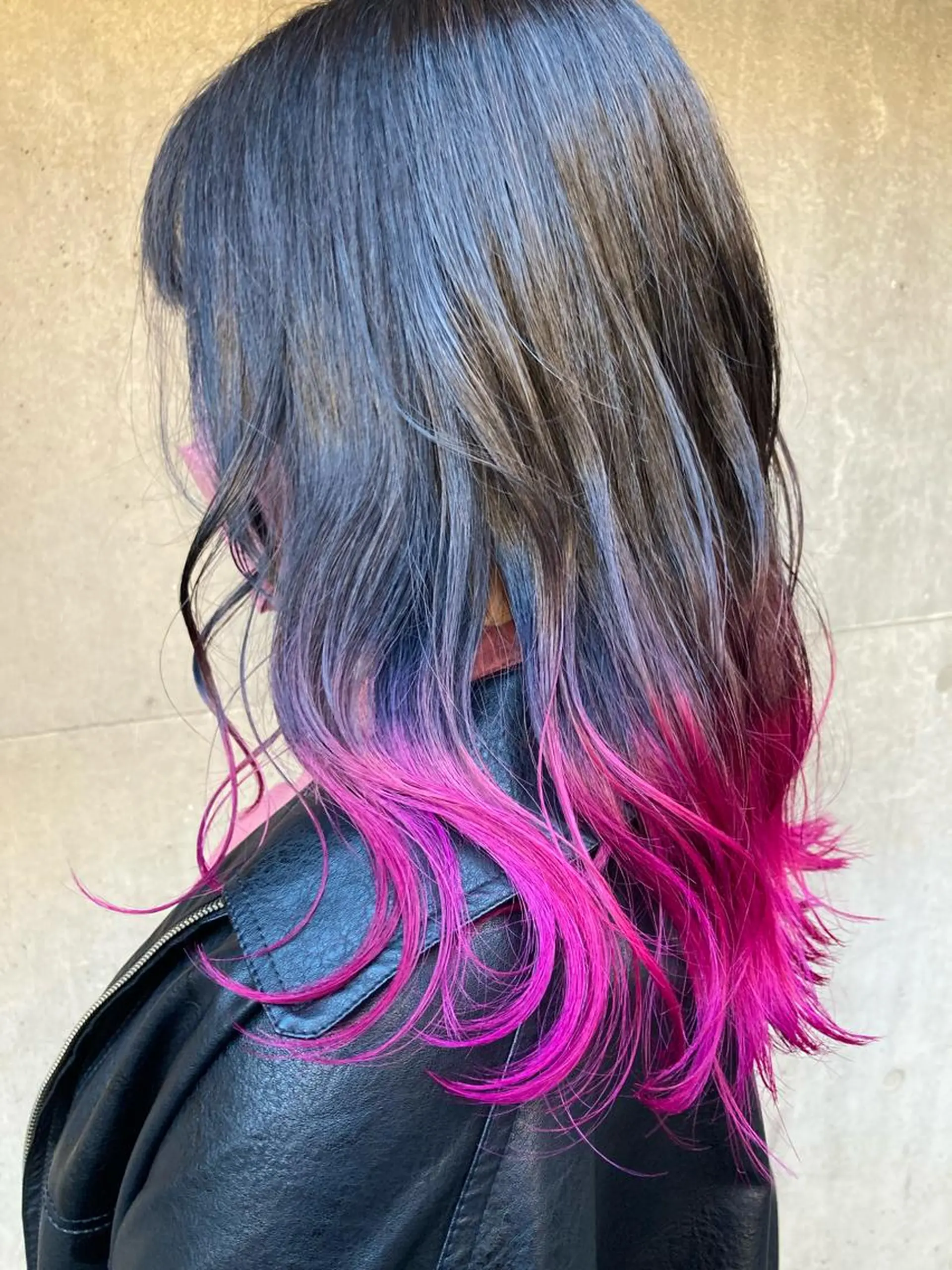 ミディアム カラー Yamamoto 半個室美容室zinaのヘアスタイル