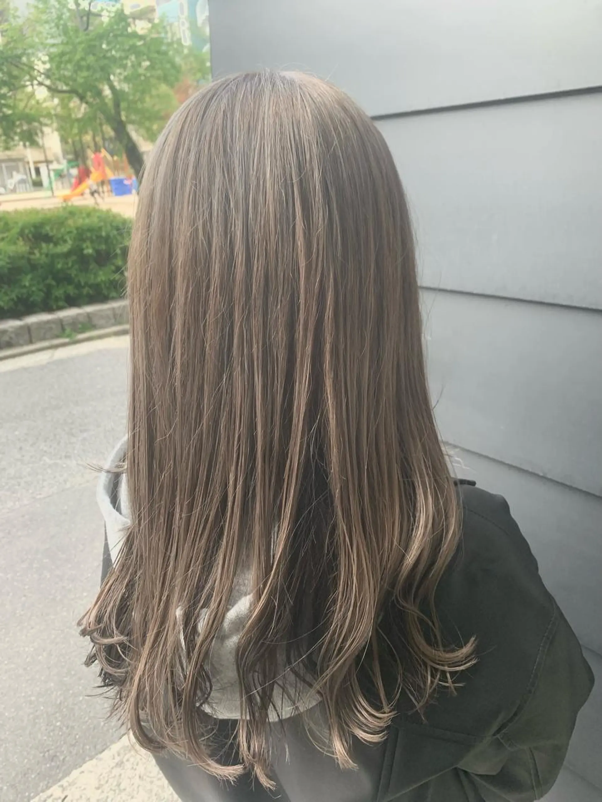 ロング カラー パーマ STYLE袋町店 赤畠達弥のヘアスタイル