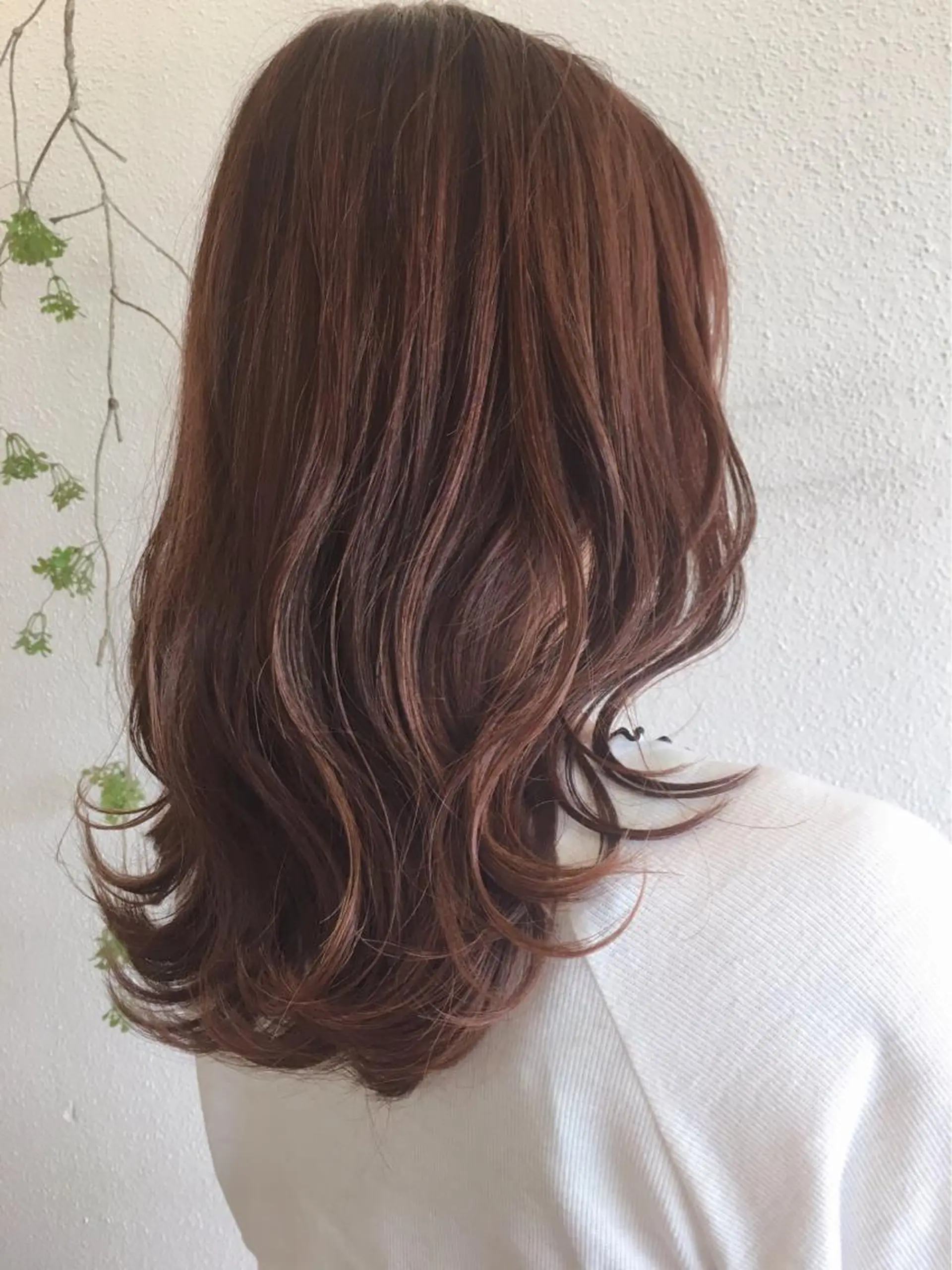 ミディアム カラー ヘアアレンジ レイヤーカット 大人可愛いをご提案✨ 宮崎　雅美のヘアスタイル