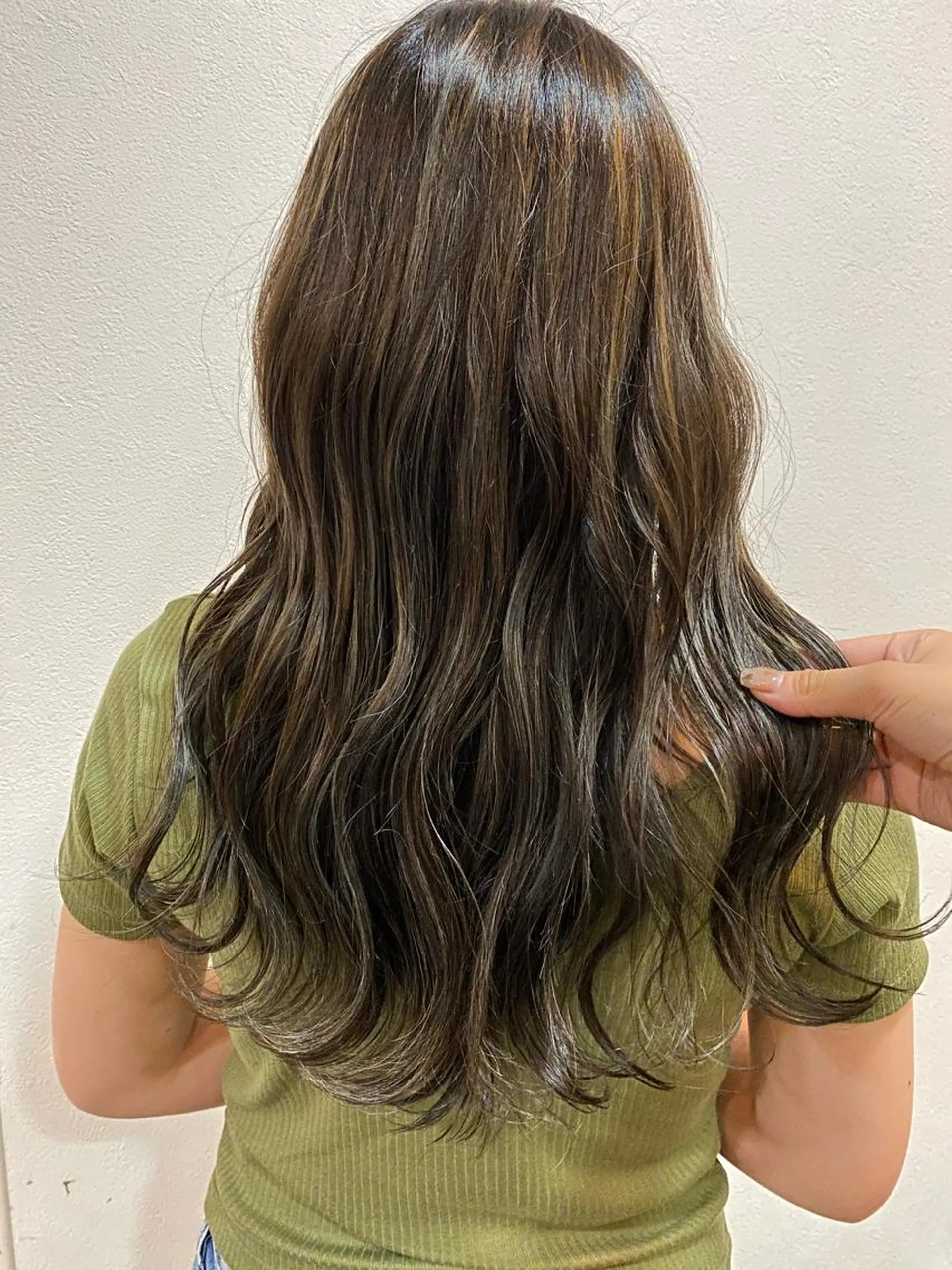 ロング カラー カット ヘアカラー トリートメント JILL ユキのヘアスタイル