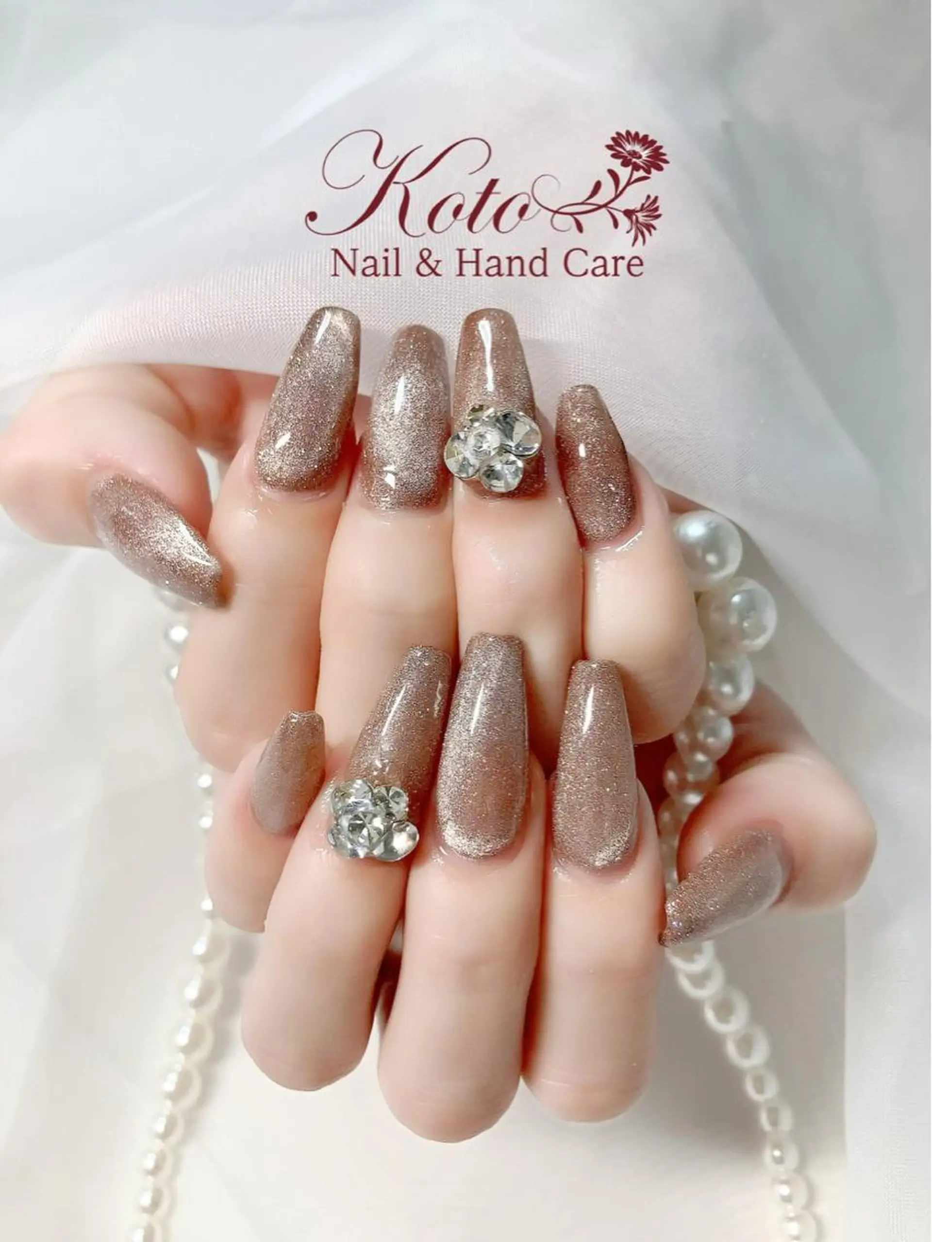 ネイル 長さ出し フットネイル フレンチネイル ジェルネイル 韓国ネイル Risa ネイルサロンKOTOのネイルデザイン