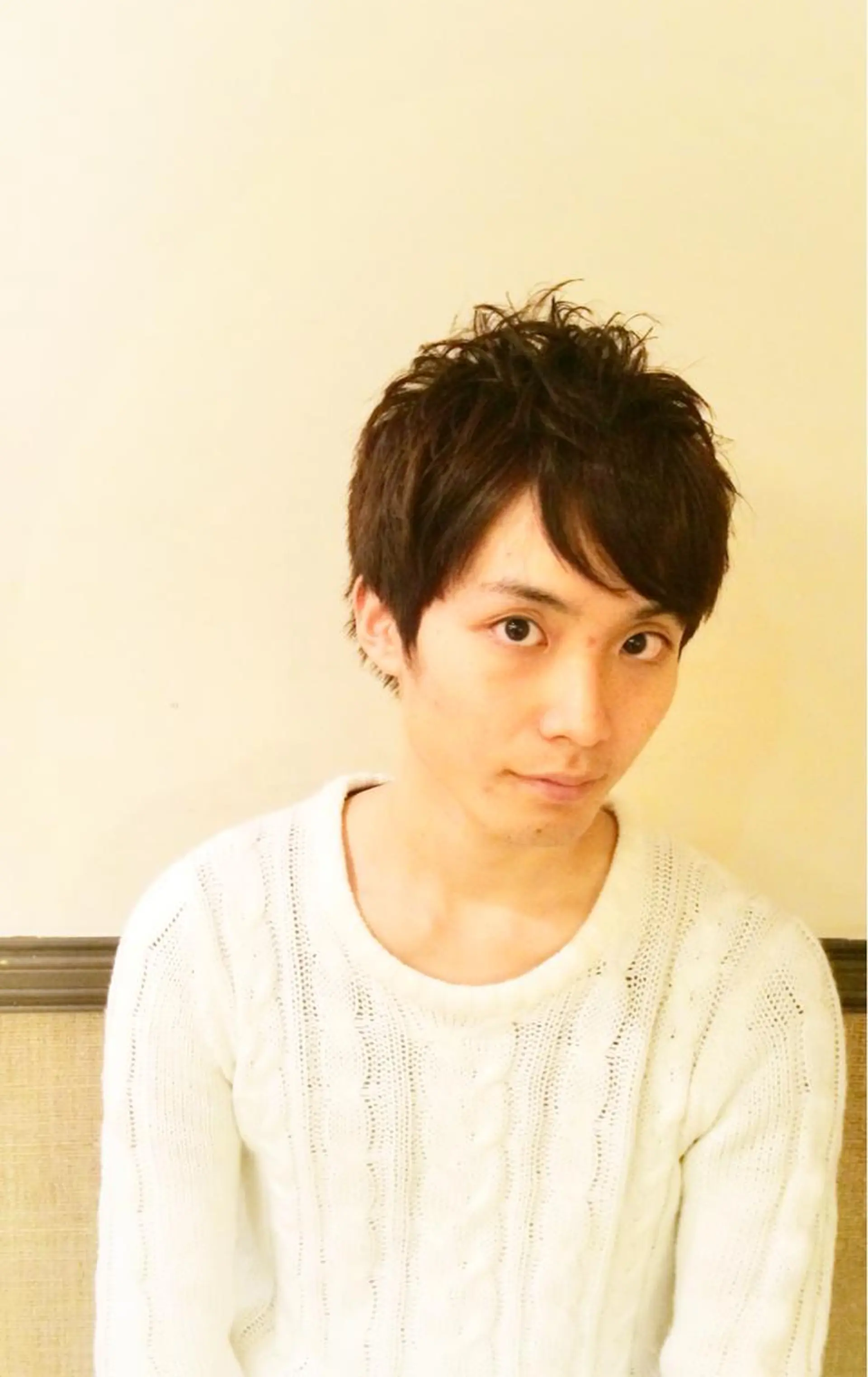 ショート カラー メンズ カッサスパ はなのなのヘアスタイル