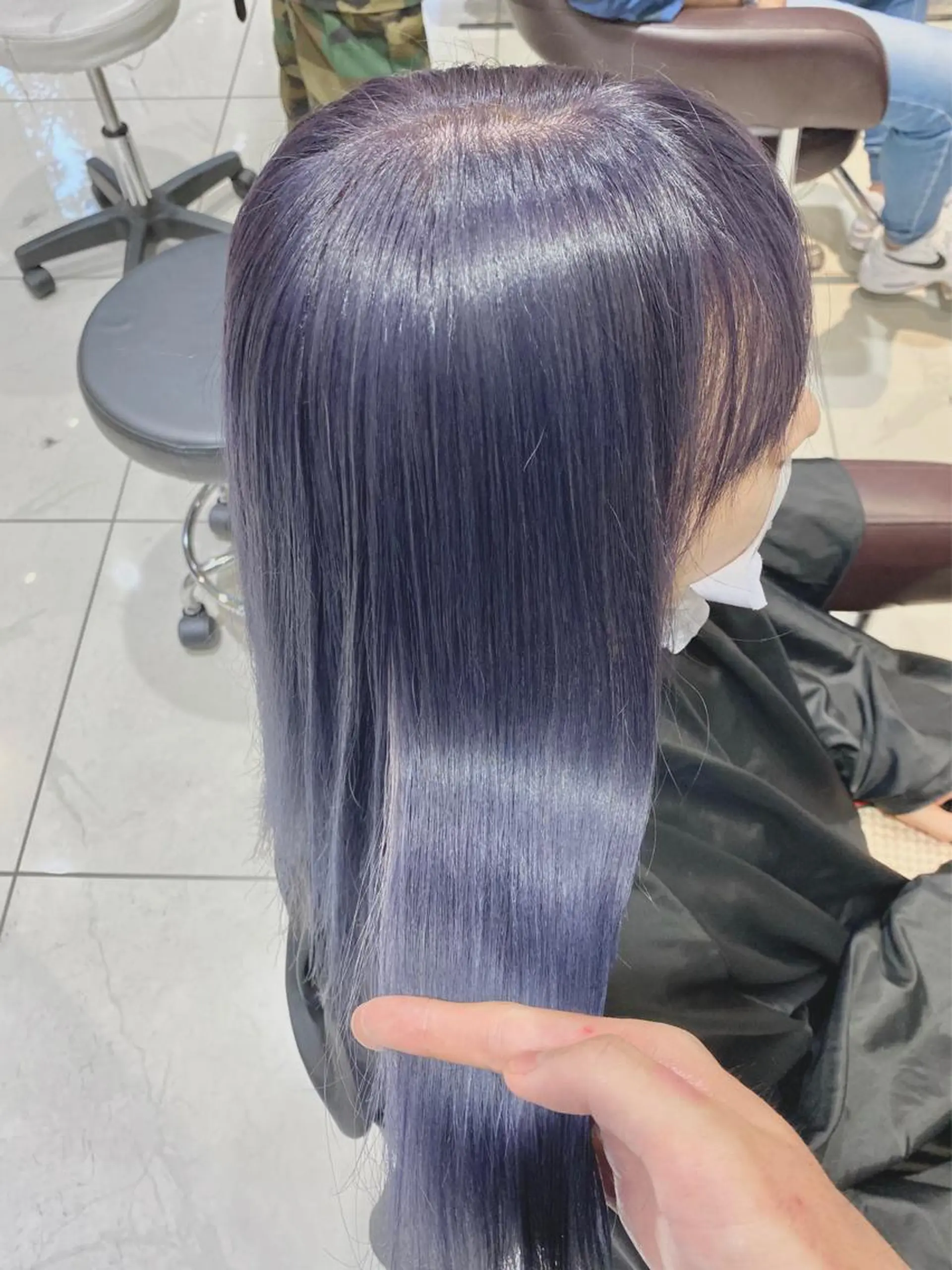 ロング カラー ✨髪質改善専門店✨ QOLU✨のヘアスタイル