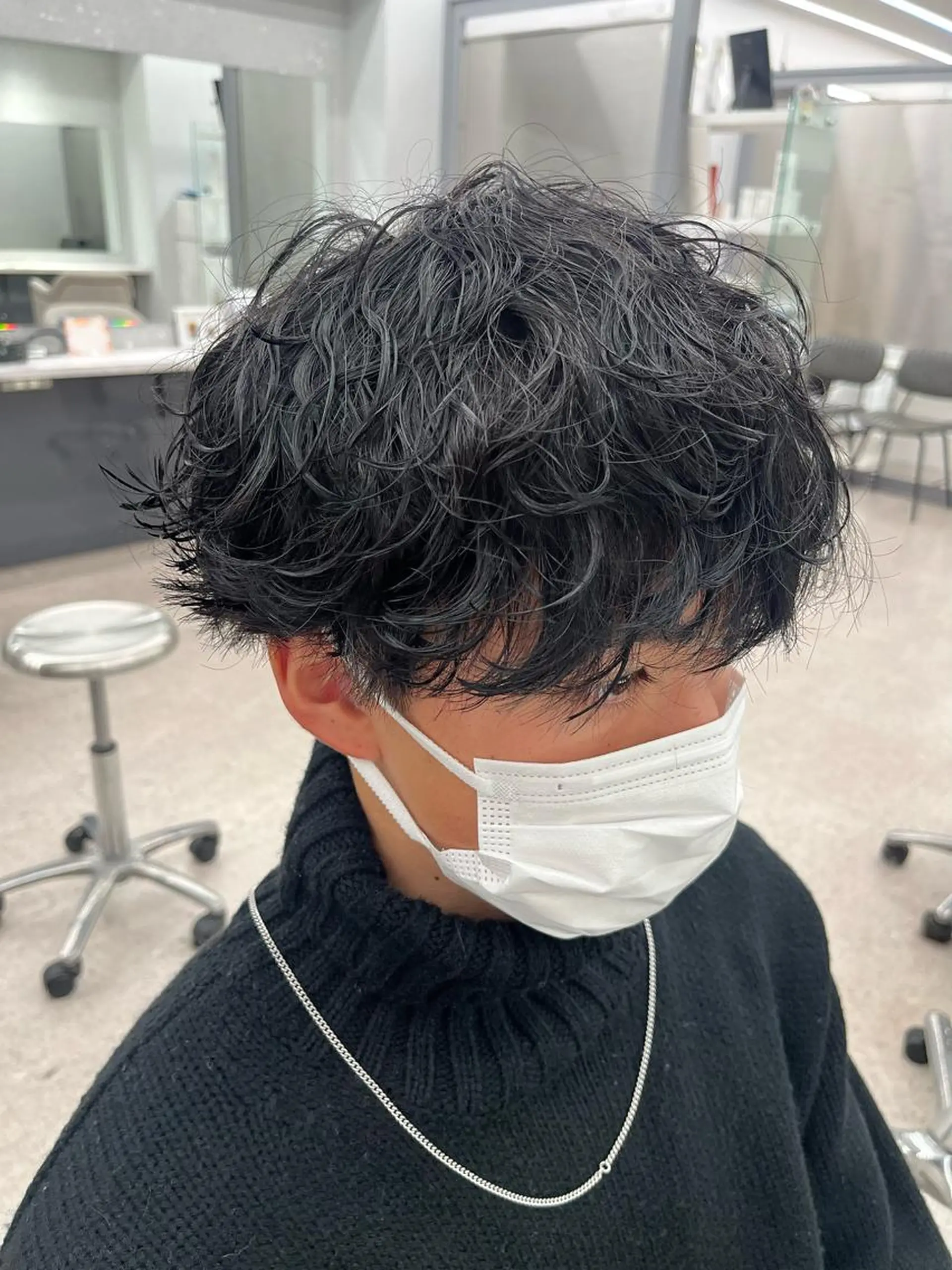 パーマ メンズ カット パーマ 🍐シャドウパーマ メンズ特化/守岡🍐のヘアスタイル