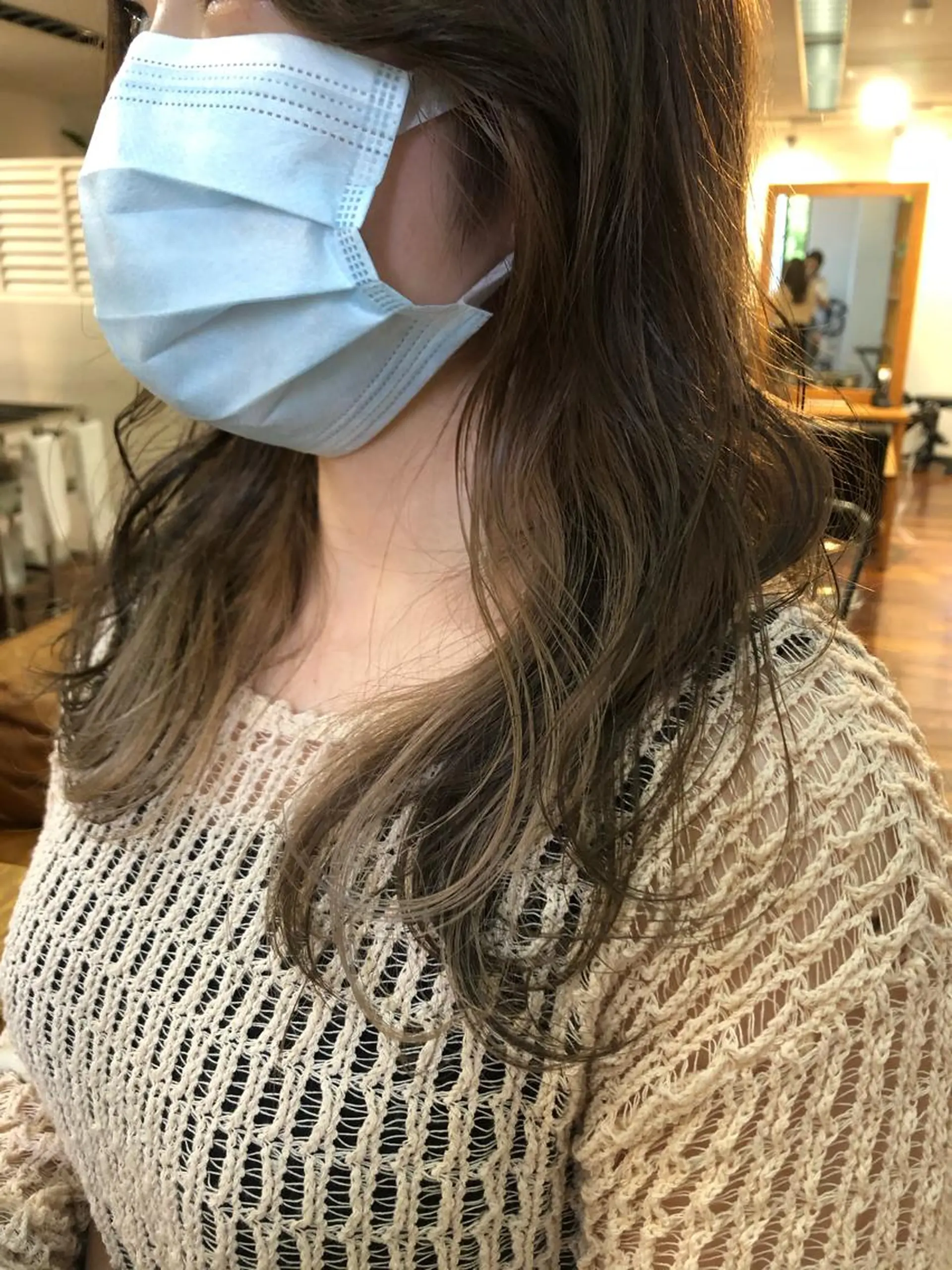 ロング カラー a rikaのヘアスタイル