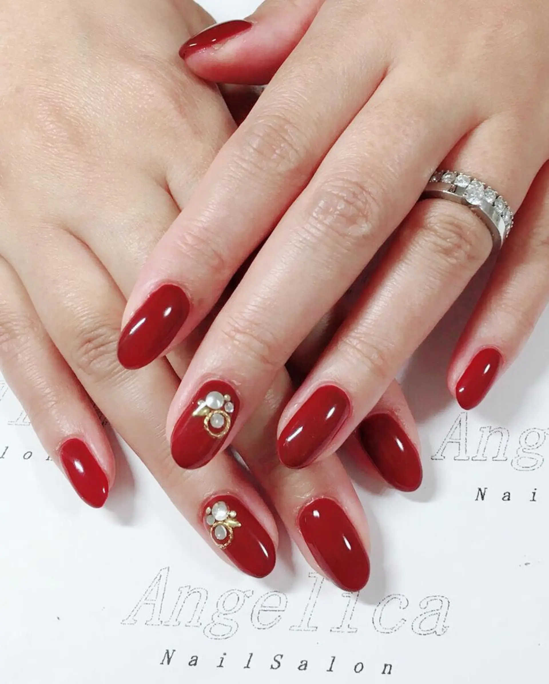 ネイル アートネイル ハンドネイル Angelica ネイリストのネイルデザイン