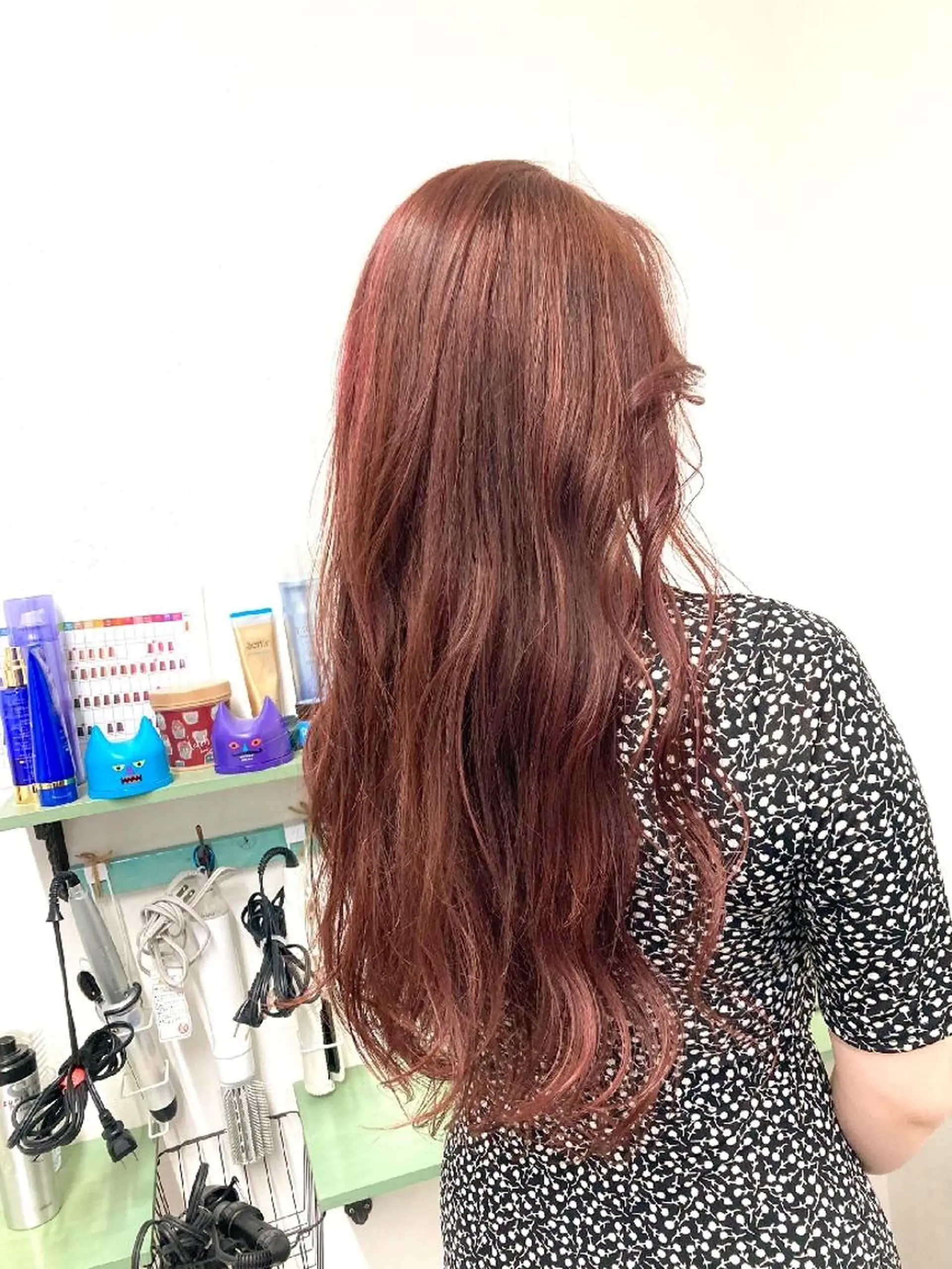 ロング カラー パーマ ヘアアレンジ ブリーチ ブリーチなしカラー ヘアカラー トリートメント 髪質改善✧︎カラー 💎AIM【アイム】のヘアスタイル