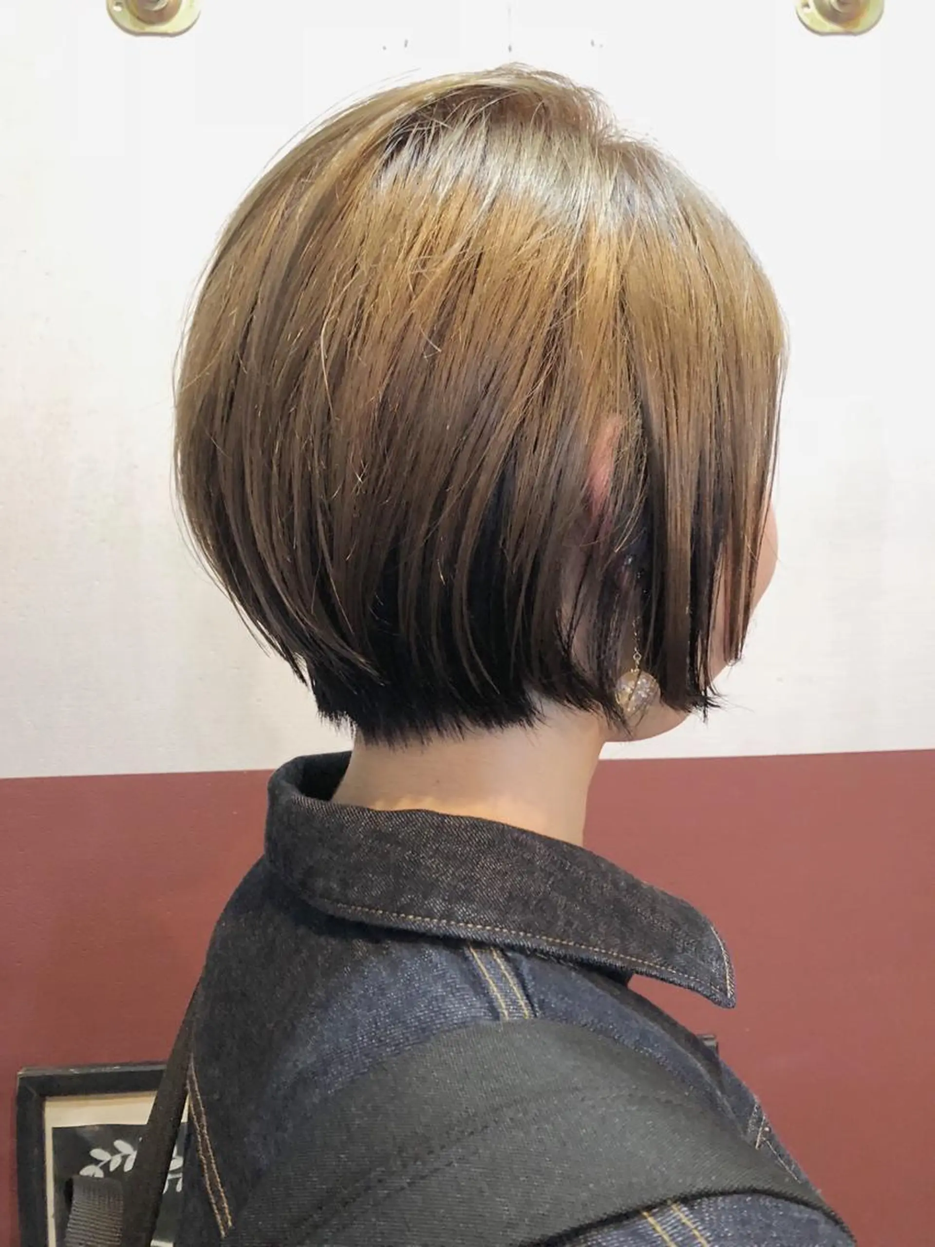 ショート カラー ノグチ ユウキ/ボブのヘアスタイル