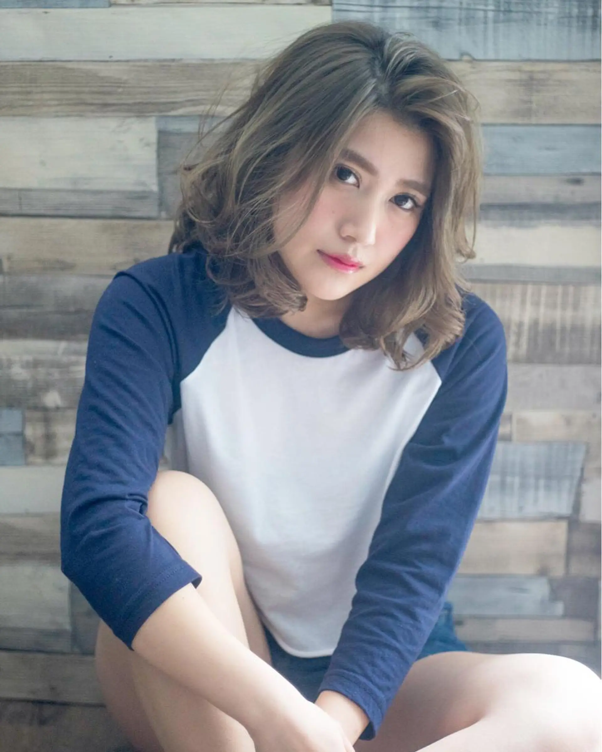 ミディアム カラー 似合うが分かる💕 骨格診断/宮澤瑞穂のヘアスタイル