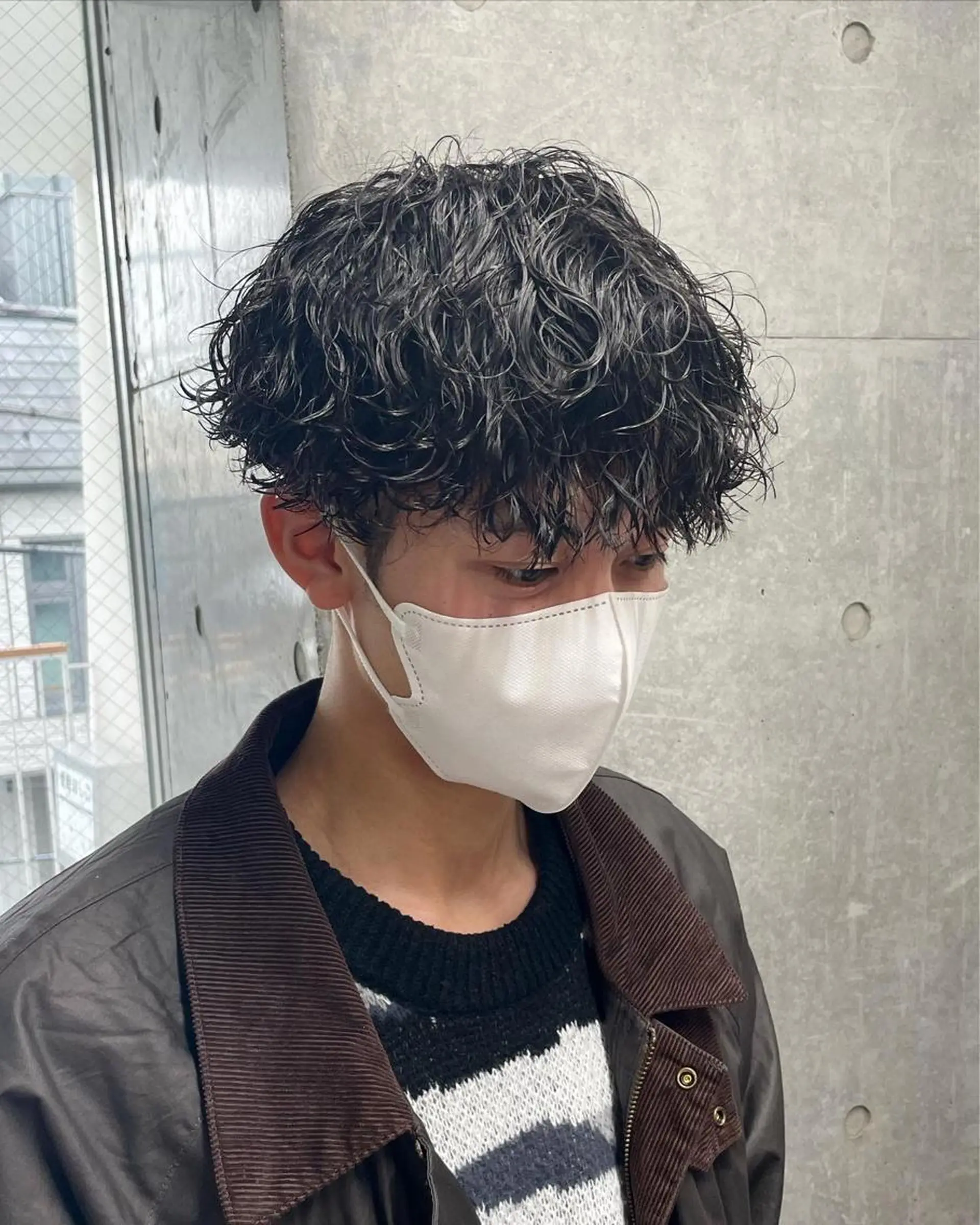 パーマ メンズ メンズモテパーマ💙 fuwaのヘアスタイル