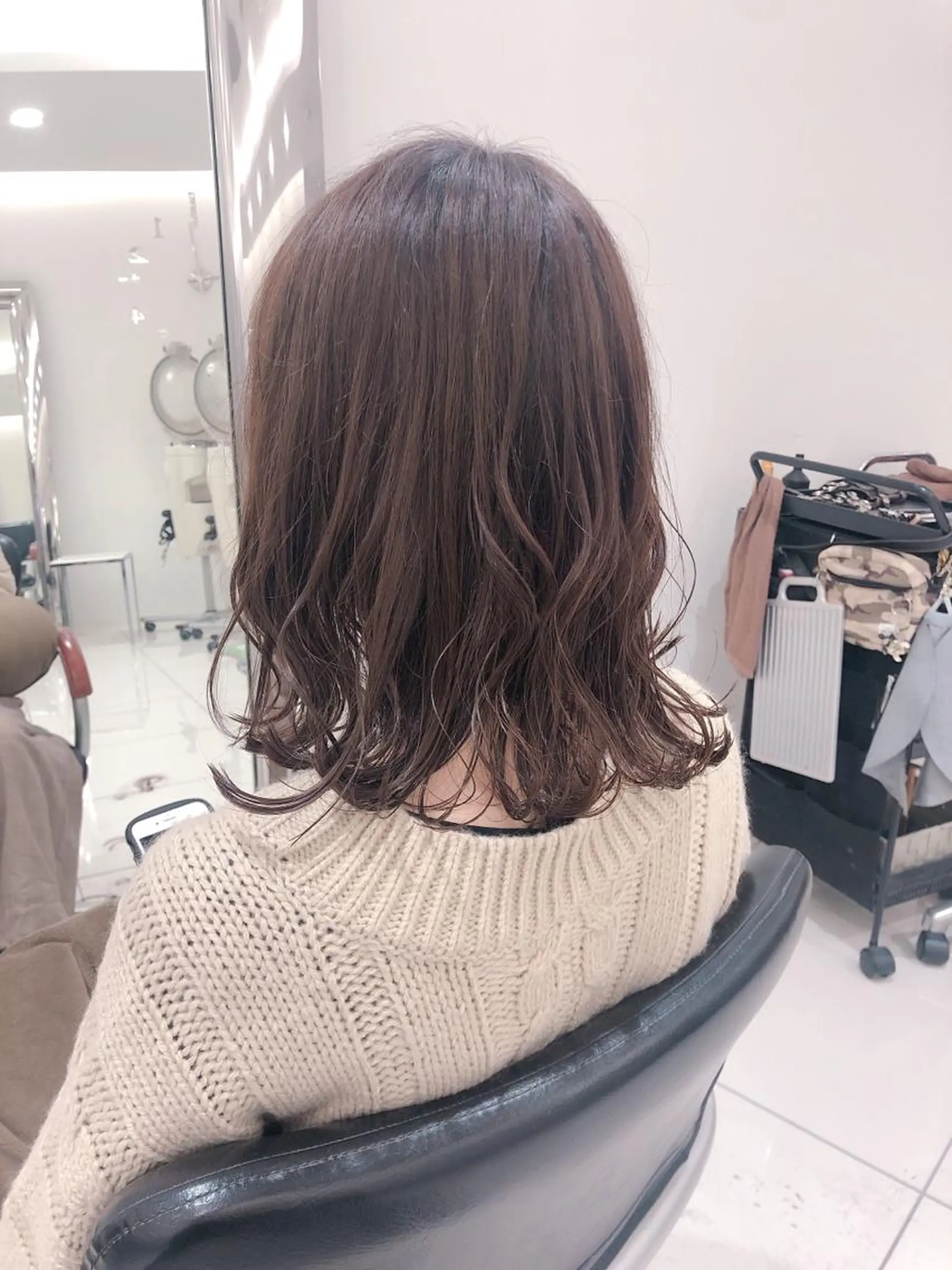 セミロング 仲村 貢のヘアスタイル