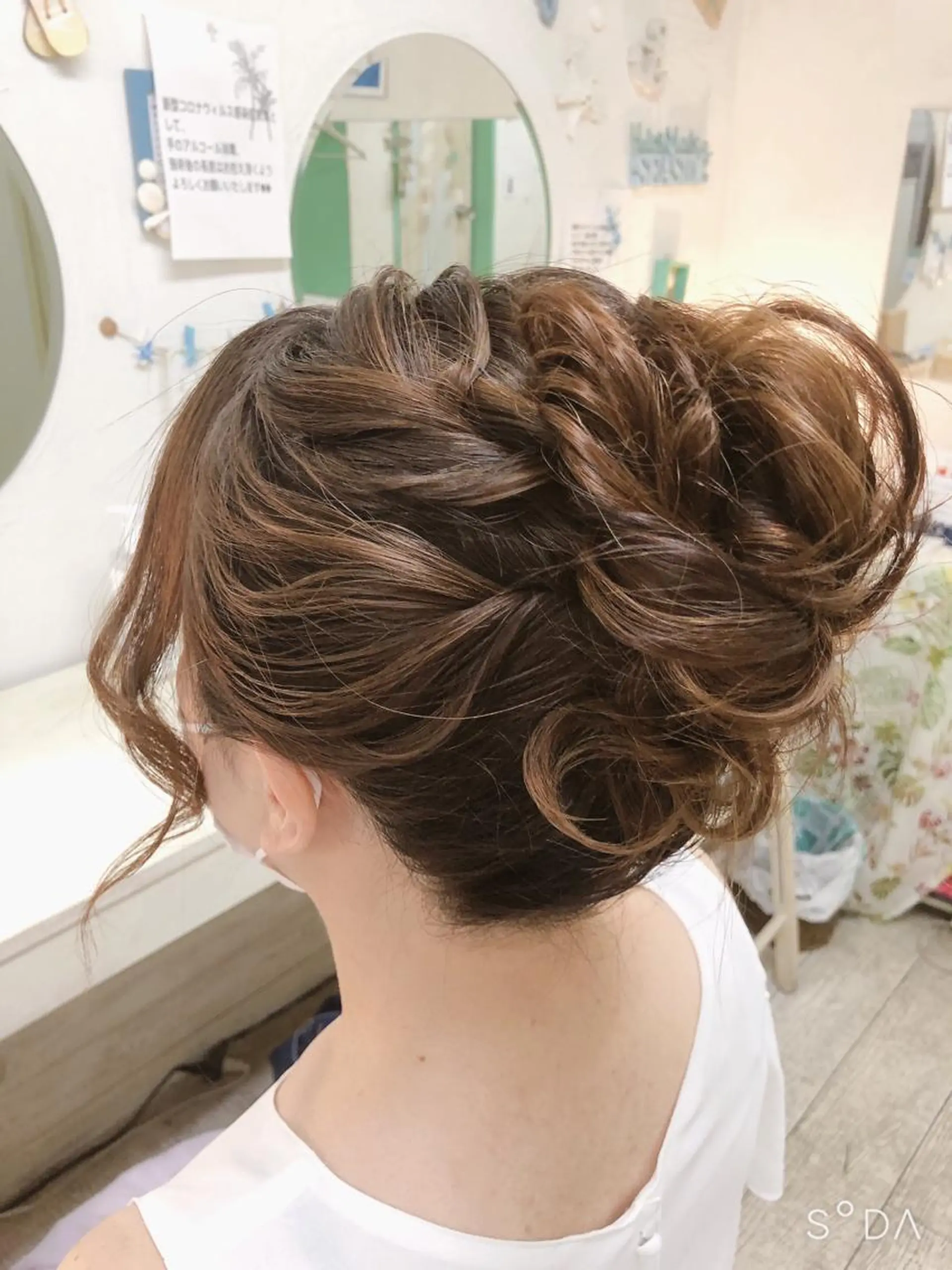 ミディアム 六本木/ヘアセット /maiのヘアスタイル