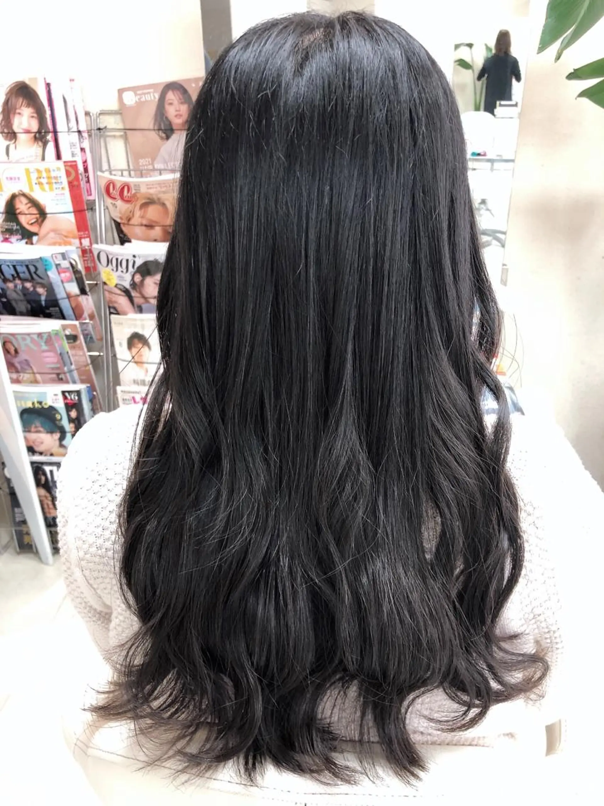 ロング カット トリートメント 阿部 美咲のヘアスタイル