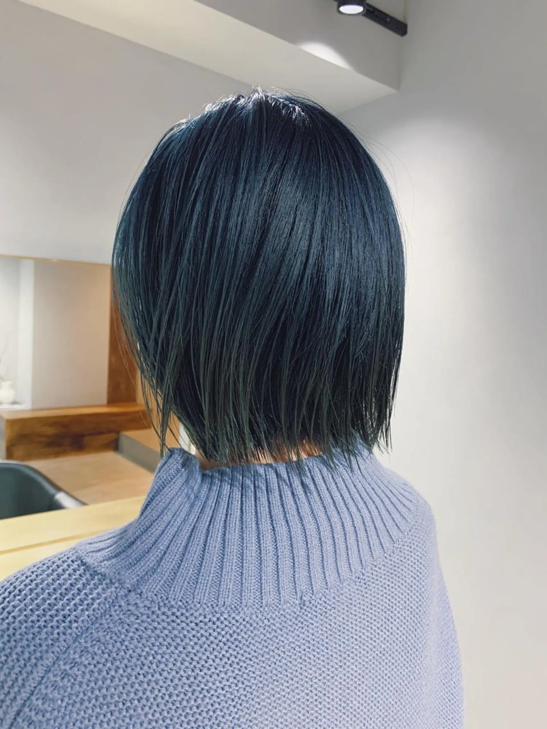 ショート カラー ボブパーマコテ巻き風 パーマNo1深江秀平のヘアスタイル