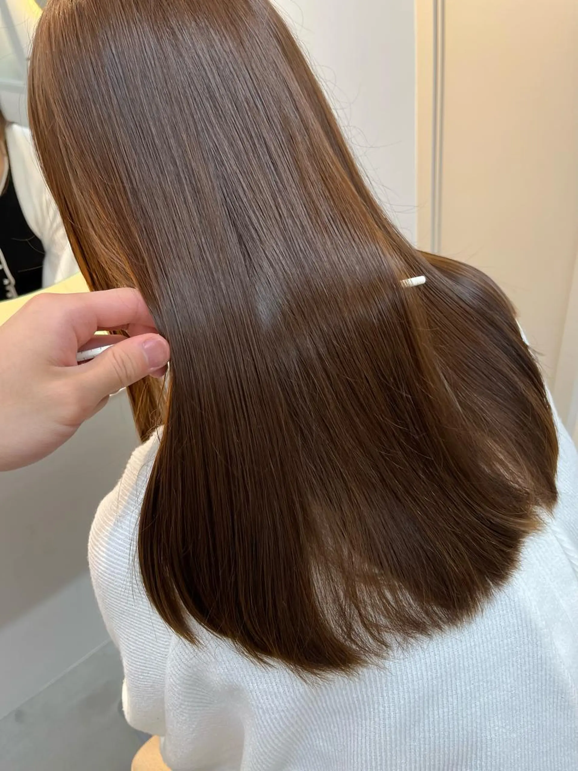 ロング 透明感カラー/艶髪/ 高城潤也のヘアスタイル