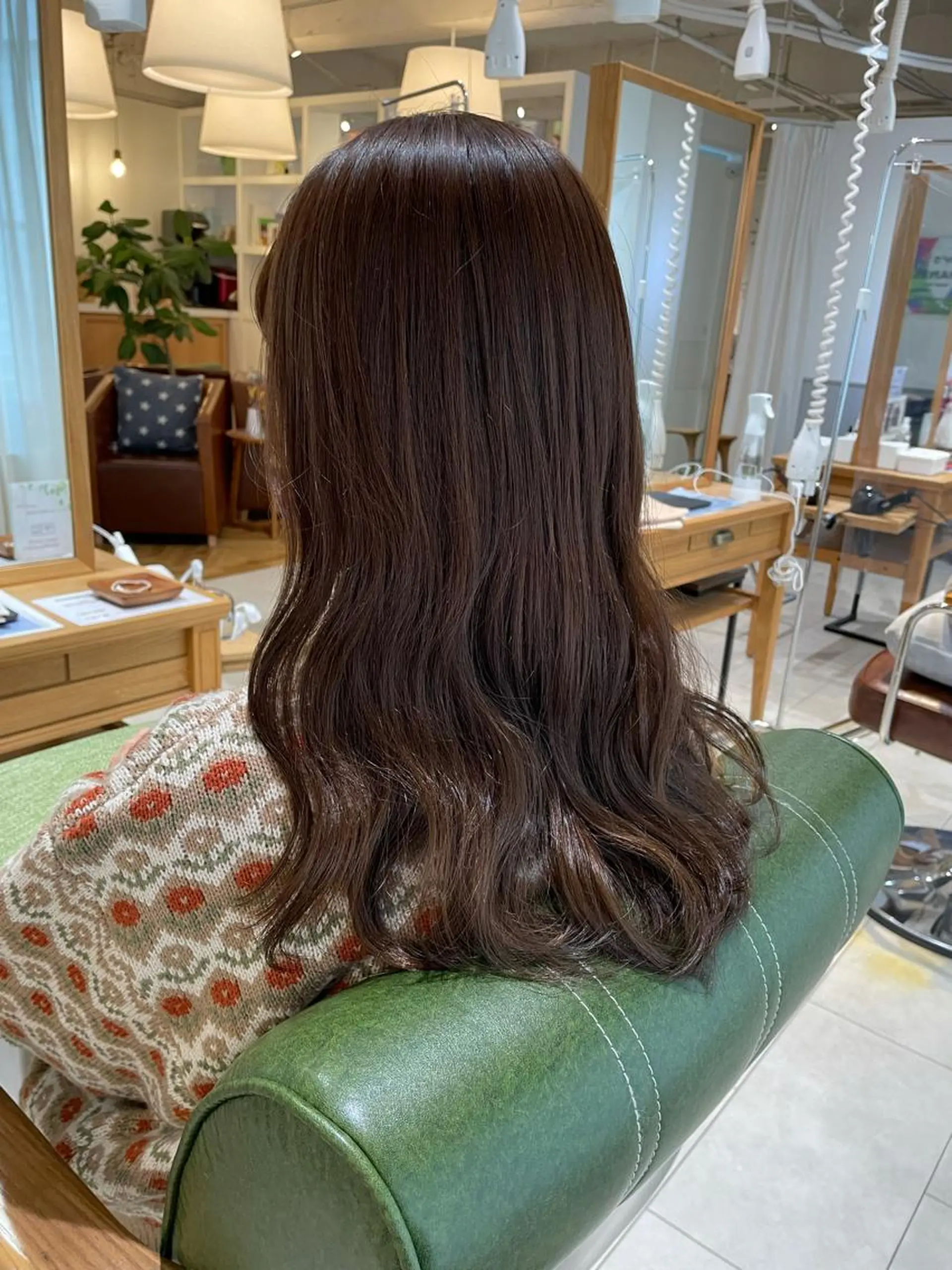 セミロング カラー アッシュ ケアカラー カット ヘアカラー トリートメント 過去一の柔髪ヘア 🌿einshairのヘアスタイル