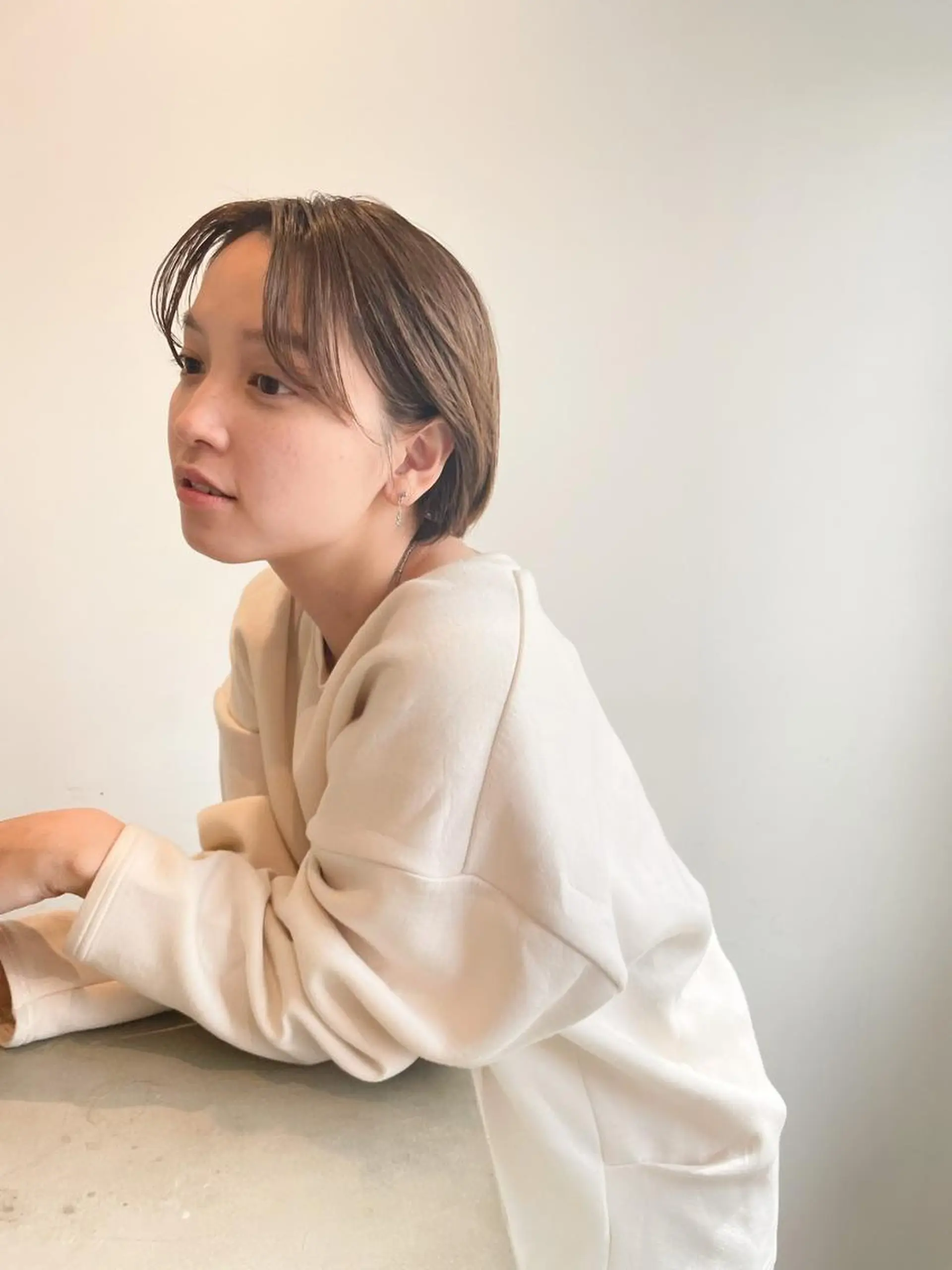 ショート カラー アディクシーカラー ブリーチ ブロンド ブルーカラー ハイライトカラー カット ヘアカラー トリートメント CEINE【セーヌ】 三軒茶屋のヘアスタイル