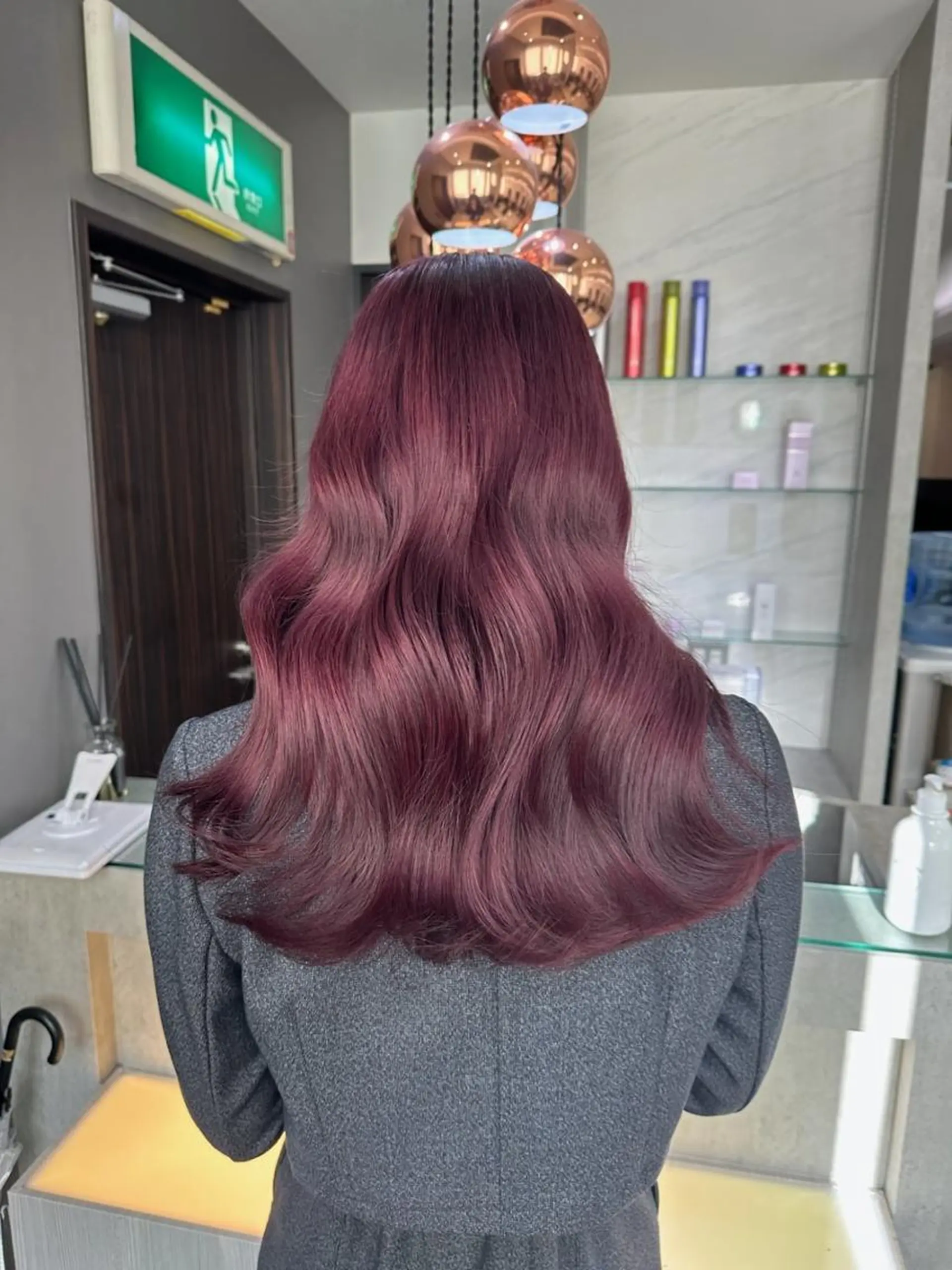 セミロング ヘアカラー トリートメント JILL by GiseL/天神のヘアスタイル