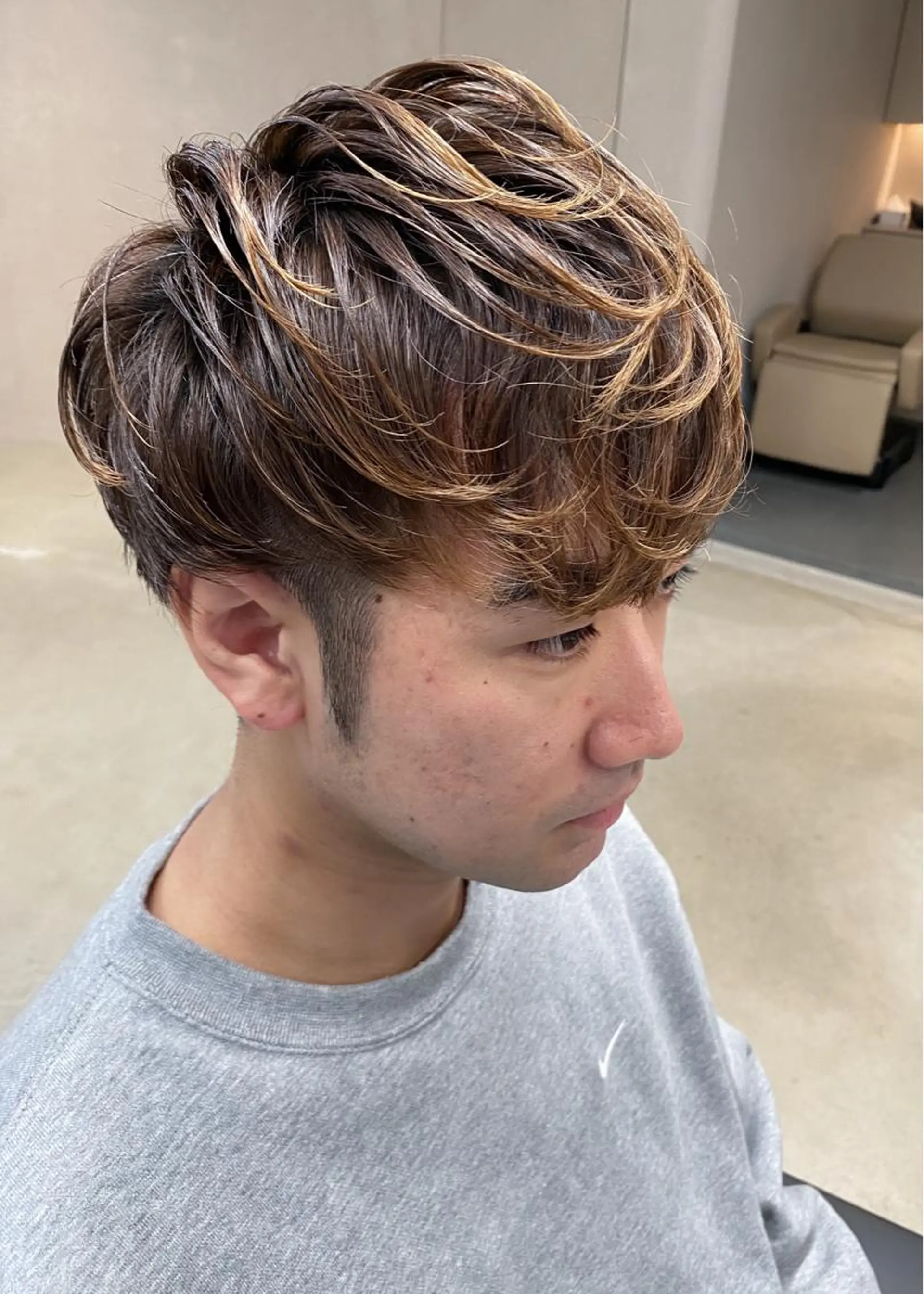 カラー パーマ メンズ アイブロウ メンズブリーチ メンズパーマ ブリーチ メンズアイブロウ 渋谷パーソナルカラー 診断🌈✨井上のその他イメージ