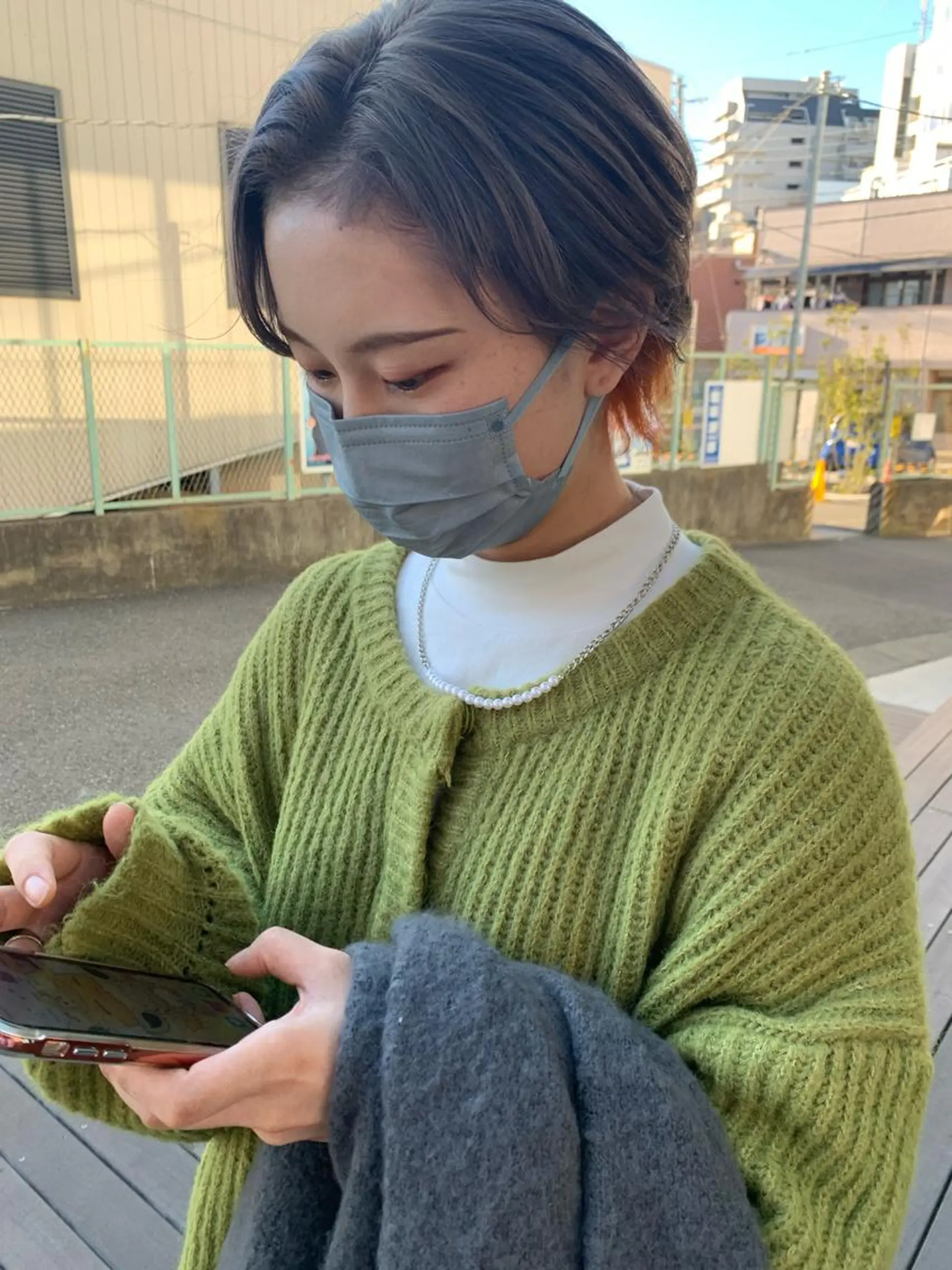 ショート カラー 🌼sunc HINAMI🌼のヘアスタイル