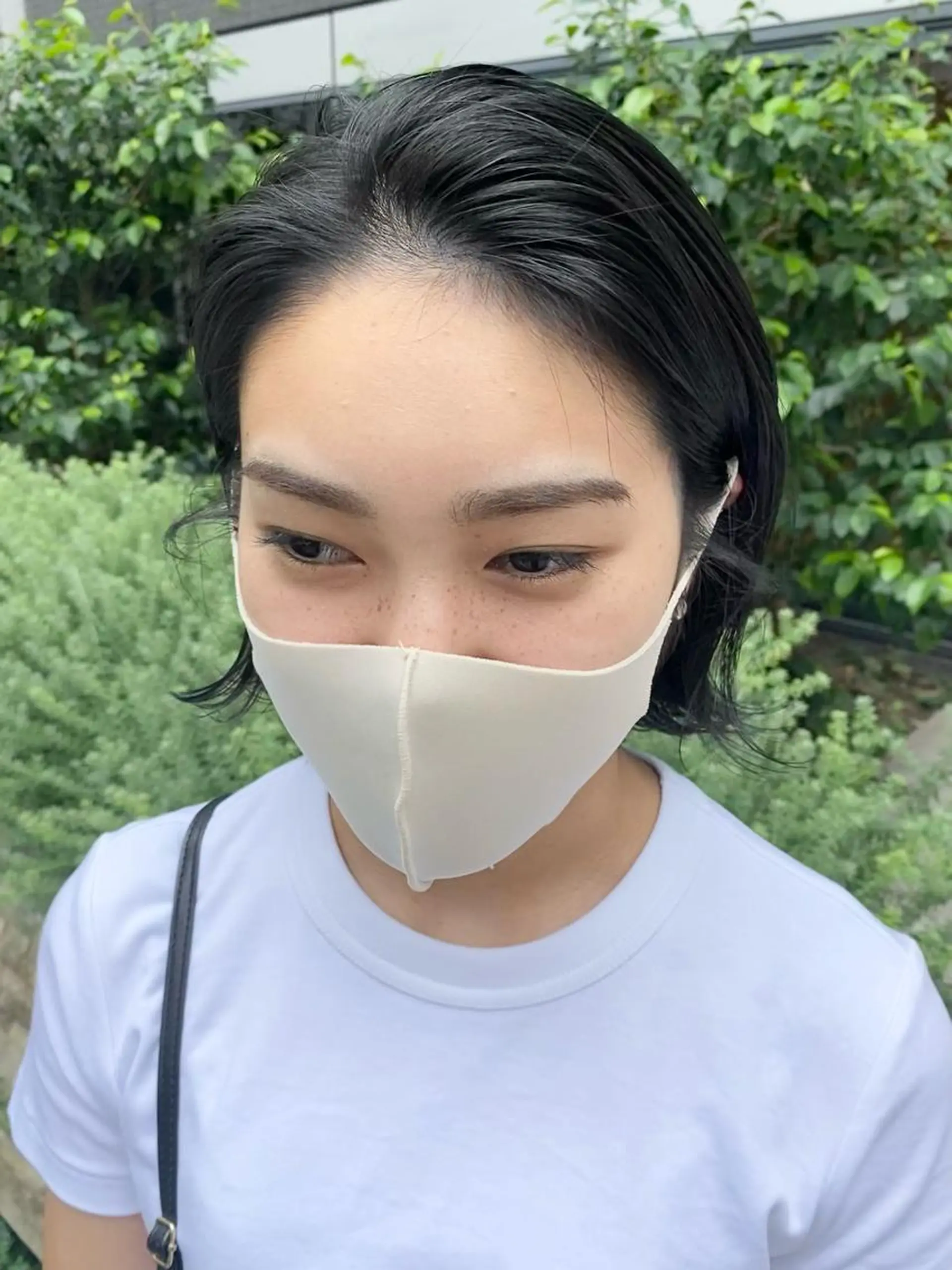 ショート デザインカラー/ボブ ブリーチカラー/ユリのヘアスタイル