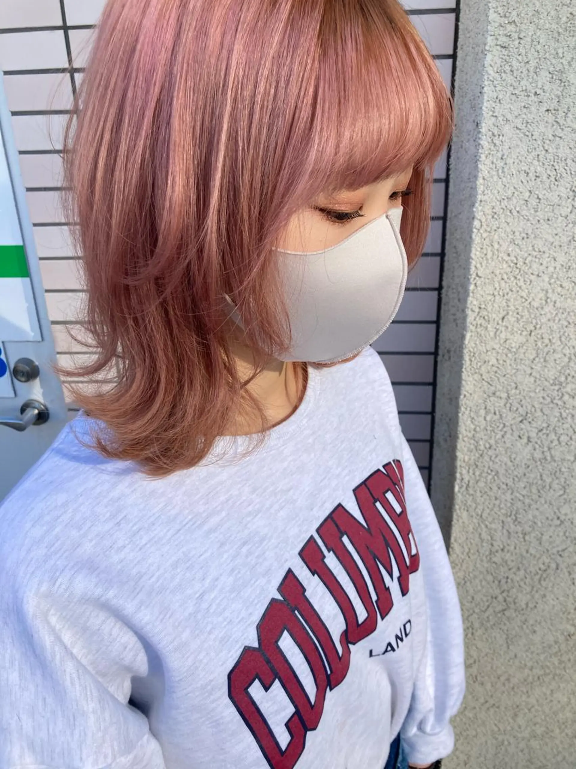 ショート カラー 永井 大希のヘアスタイル