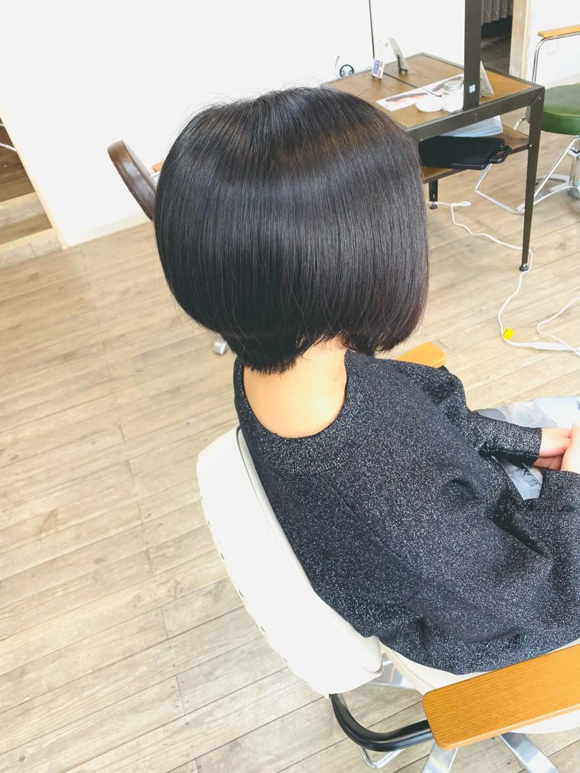 ショート ワンレンボブ ボブ カット ku-to 北浦和店所属・✨ミニボブ特化✨ ✂︎Raimu✂︎のヘアスタイル