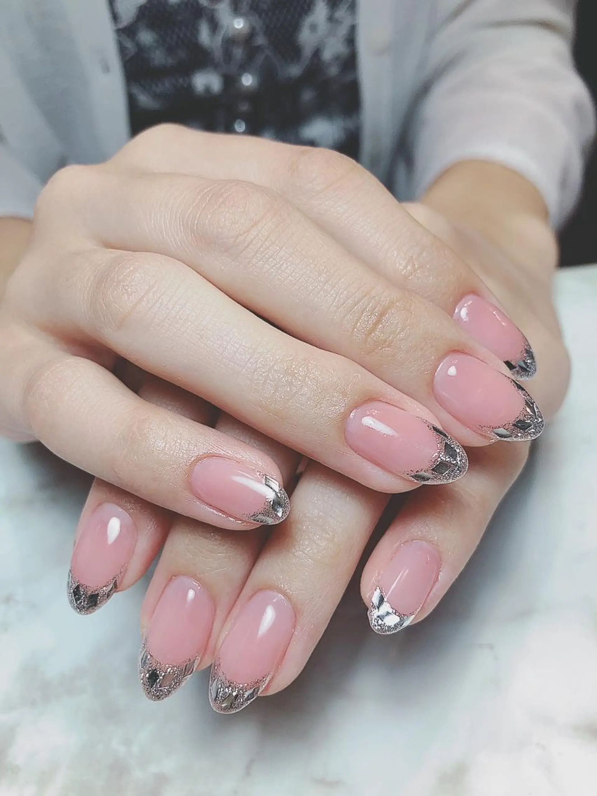 ネイル アートネイル ジェルネイル ニュアンスネイル パラジェル Nailist Honamiのネイルデザイン