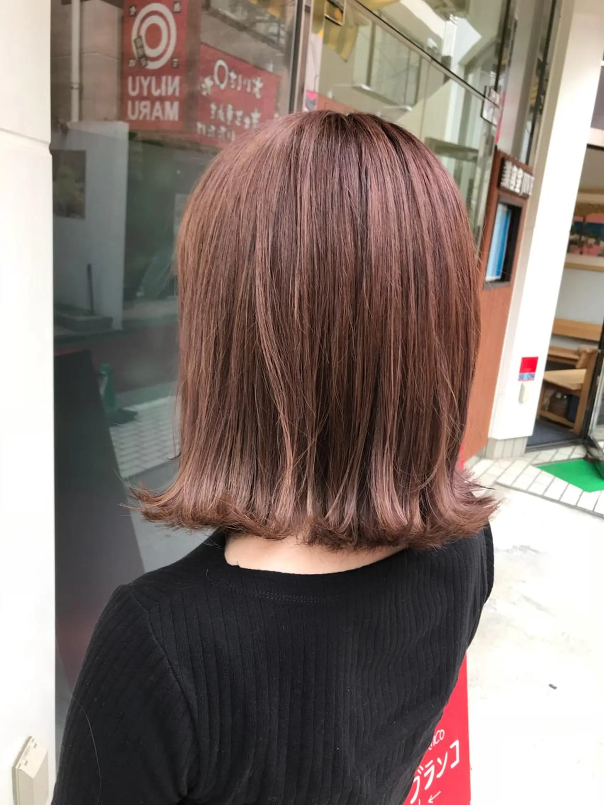 ショート カラー uru"所属・uru" すずきさゆりのヘアスタイル