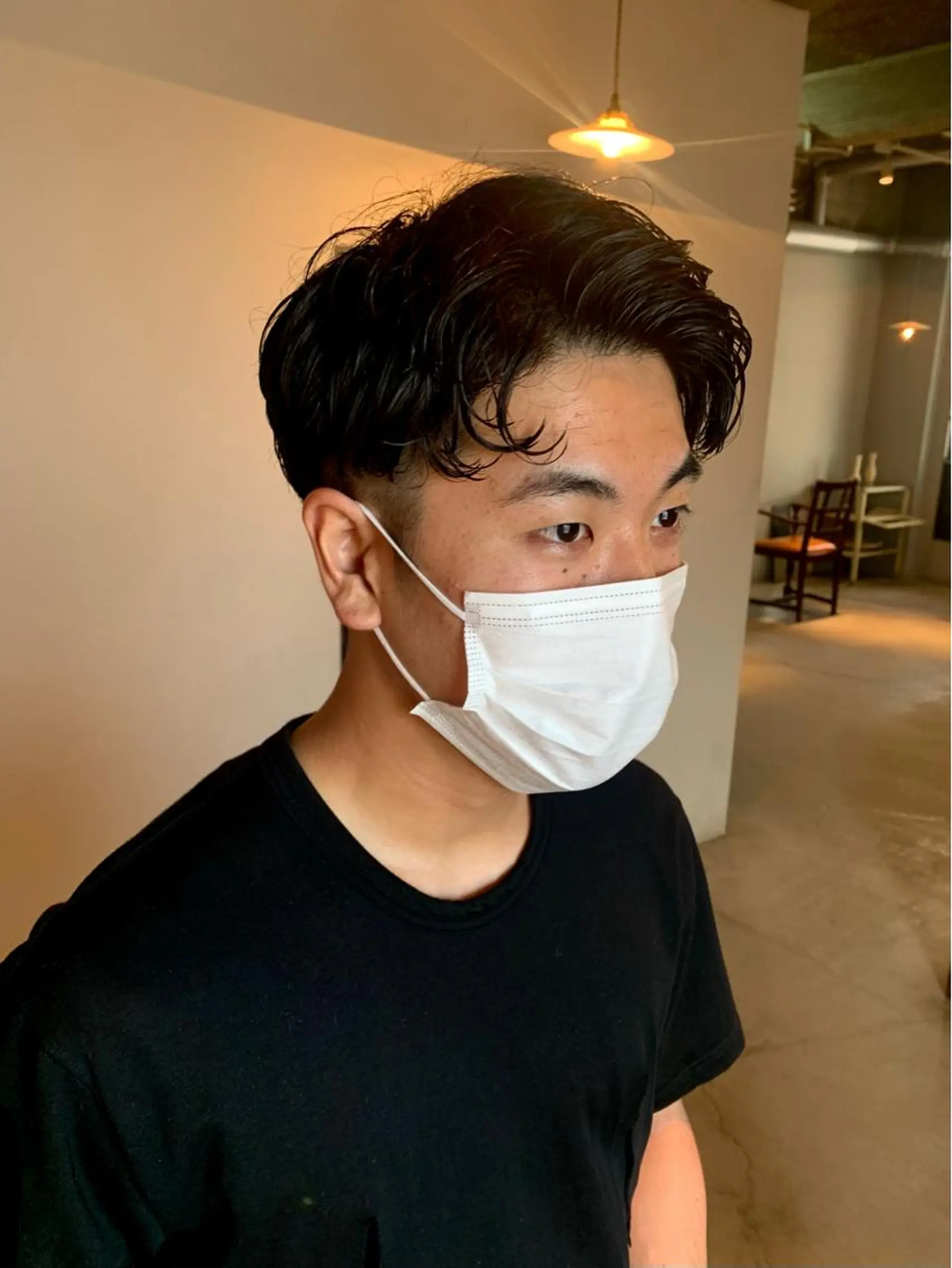 ショート パーマ メンズ room3小出 奈央子のヘアスタイル