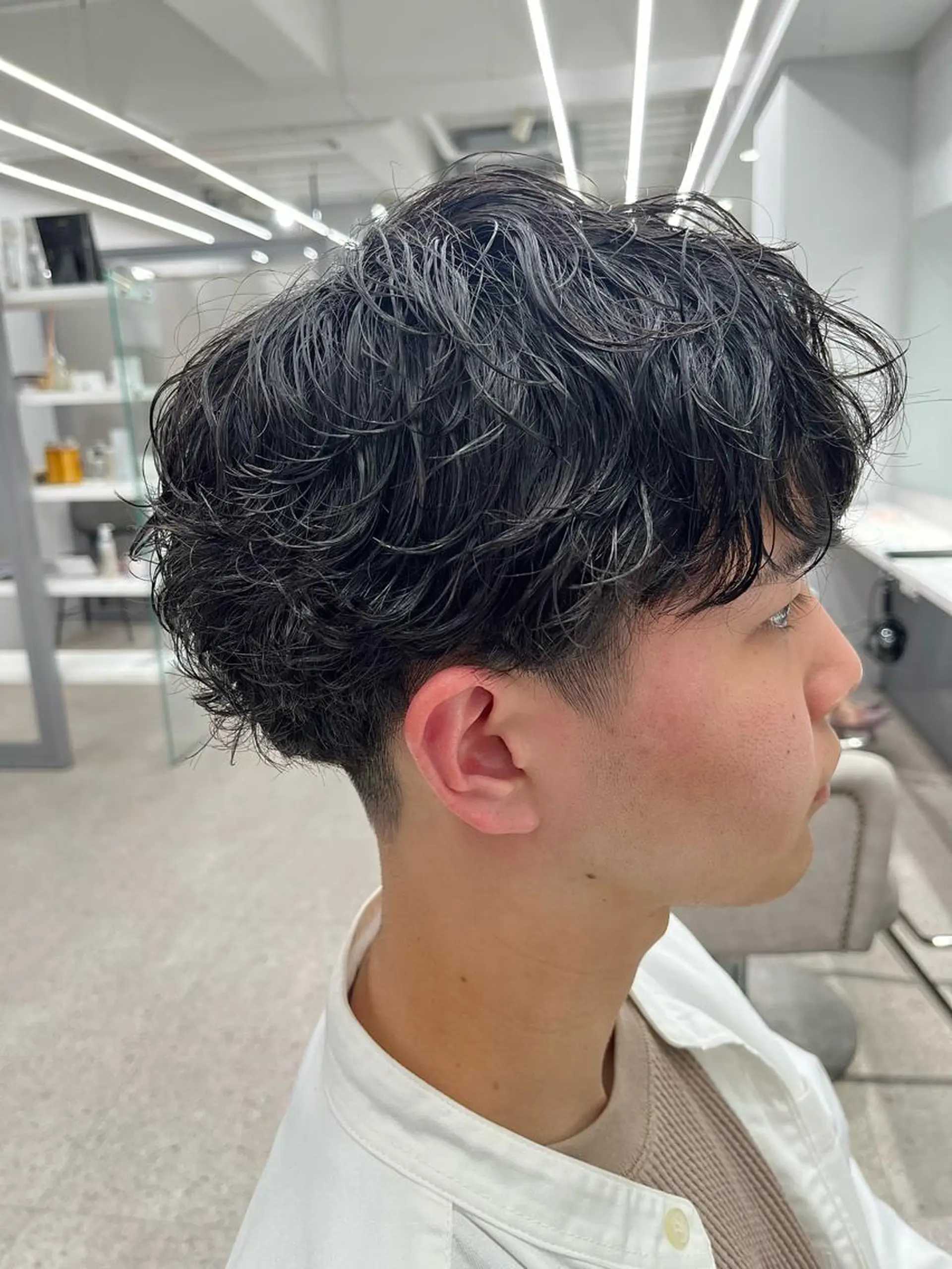 パーマ メンズ 🍐シャドウパーマ メンズ特化/守岡🍐のヘアスタイル