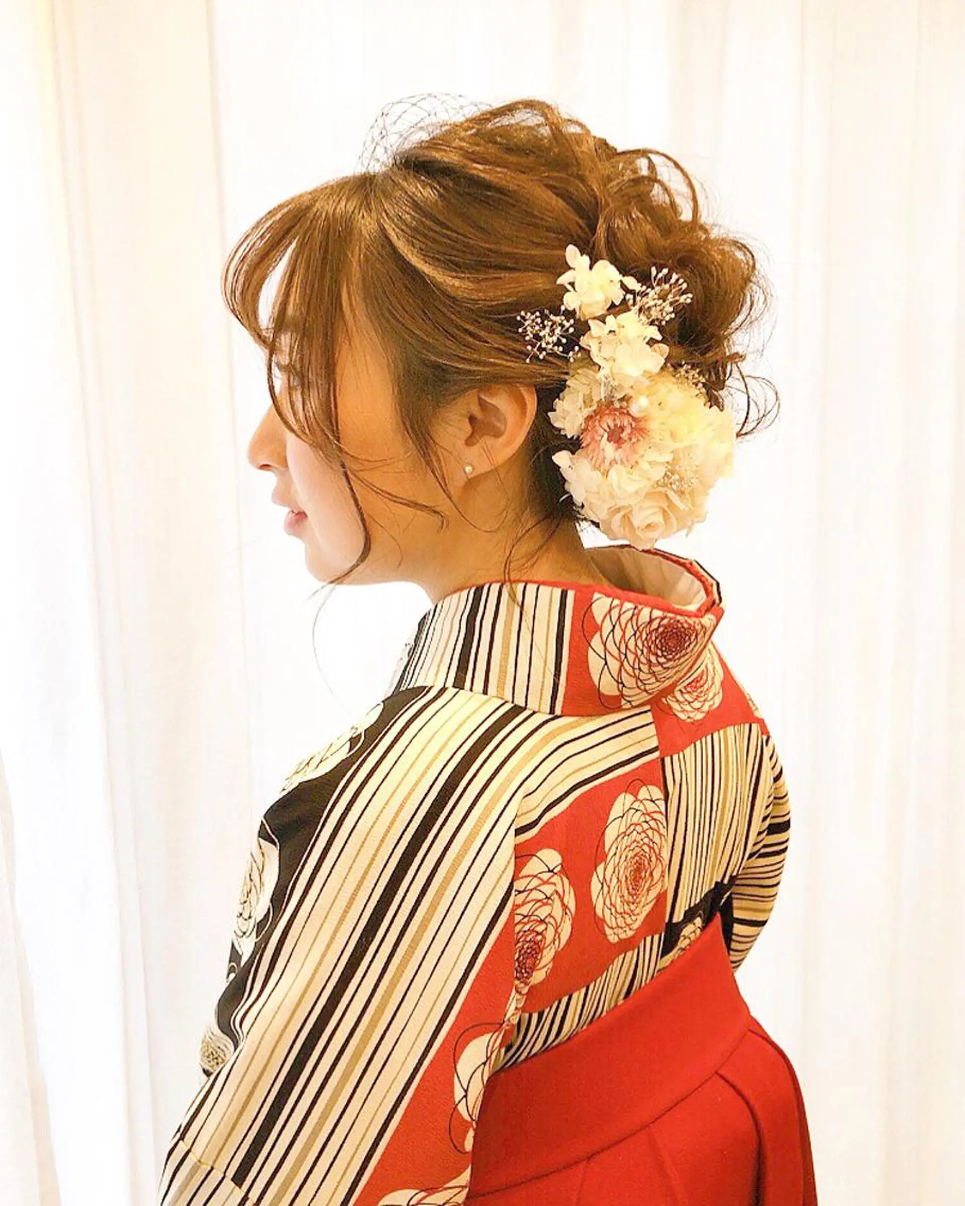 ヘアアレンジ 卒業式のヘアスタイル ヘアセット 池田 みのりのヘアスタイル