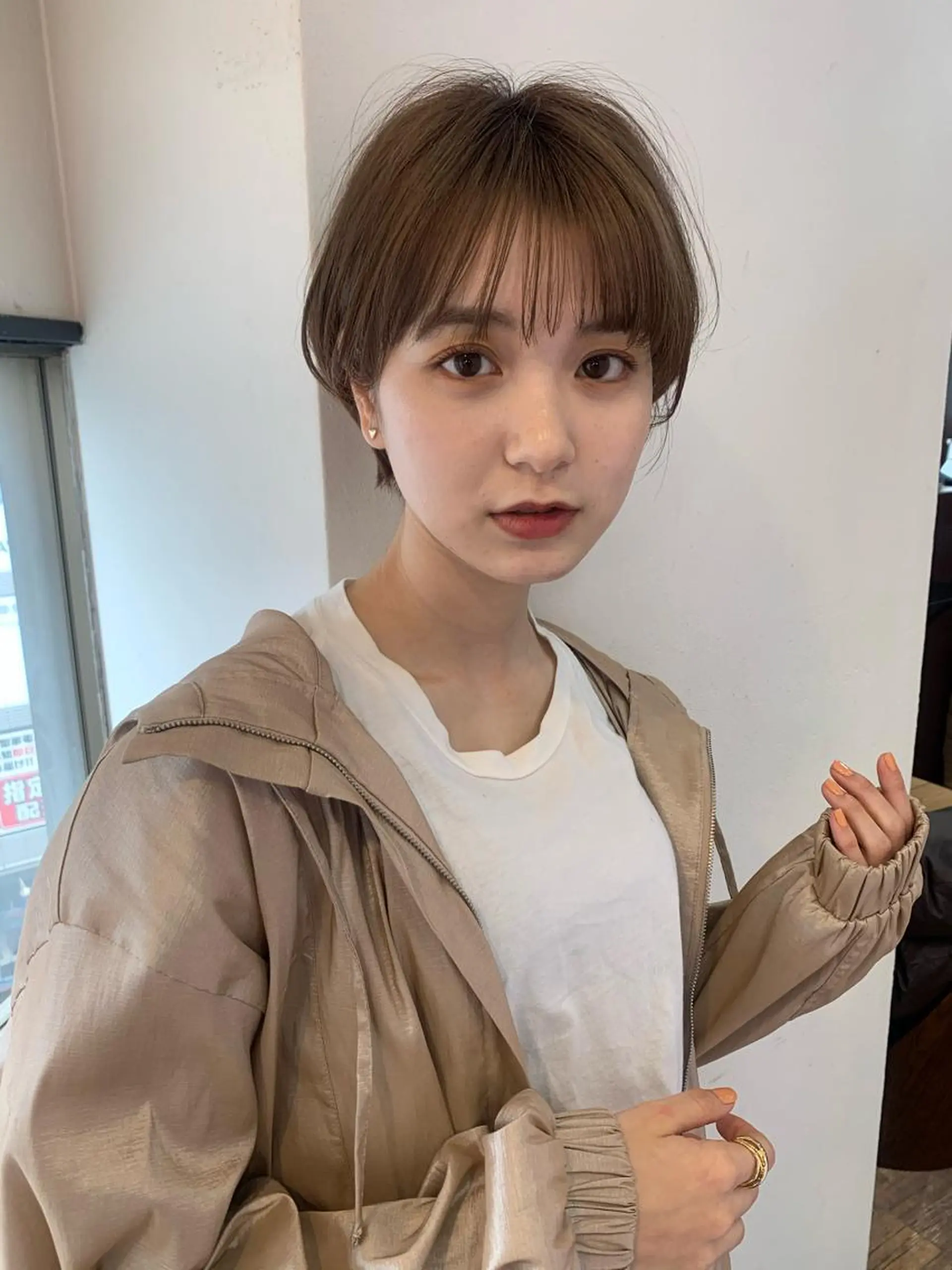 ショート カット トリートメント 大人可愛いレイヤー 大田のヘアスタイル