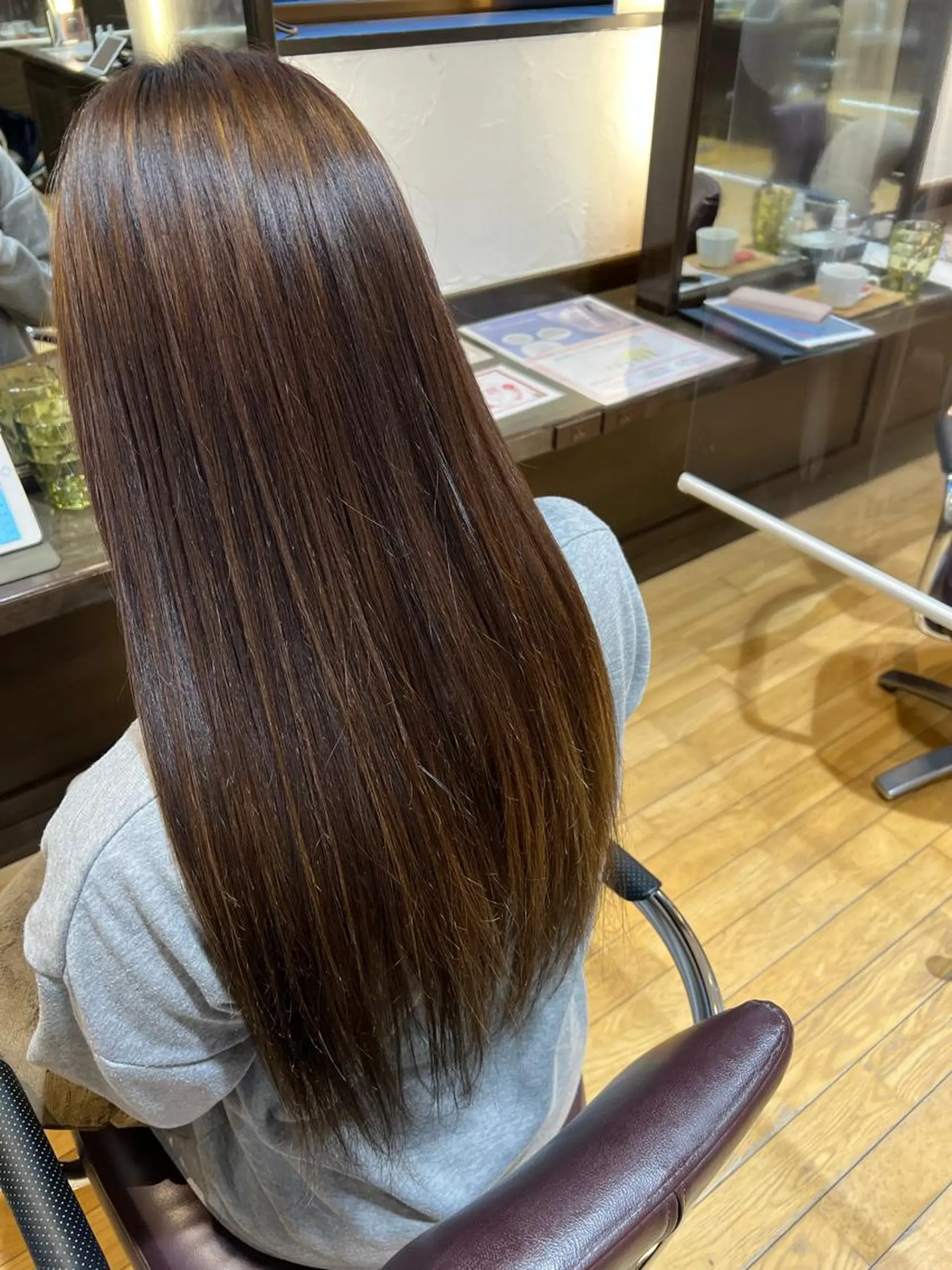 ロング トリートメント ヤマダレナ/個室/ 透明感艶カラー😽✨のヘアスタイル