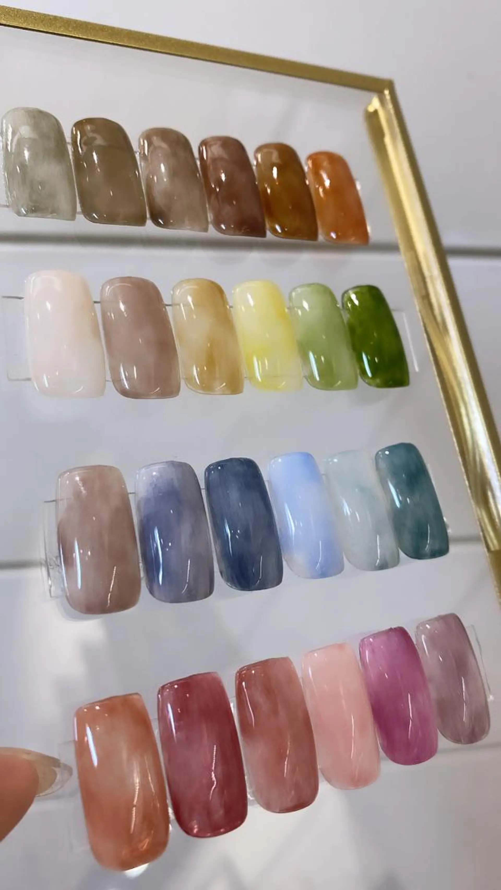 ネイル ニュアンスネイル Yuriko Omi パラジェル/渋谷のネイルデザイン