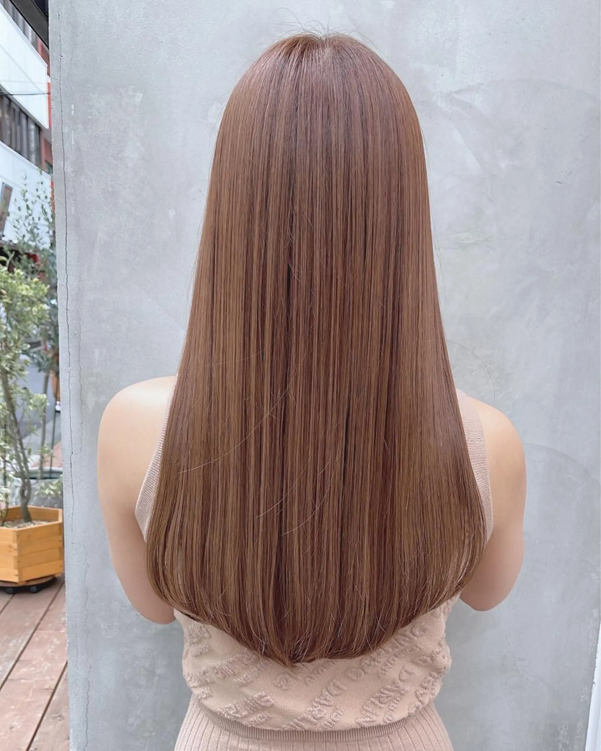 ロング 中顔面短縮 顔まわり新田大翔のヘアスタイル