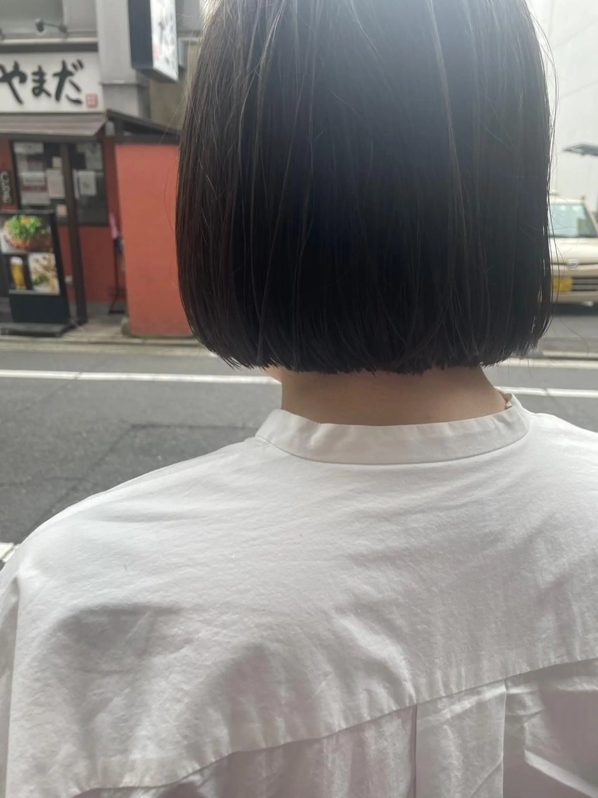 ショート ボブ カット さの あやねのヘアスタイル