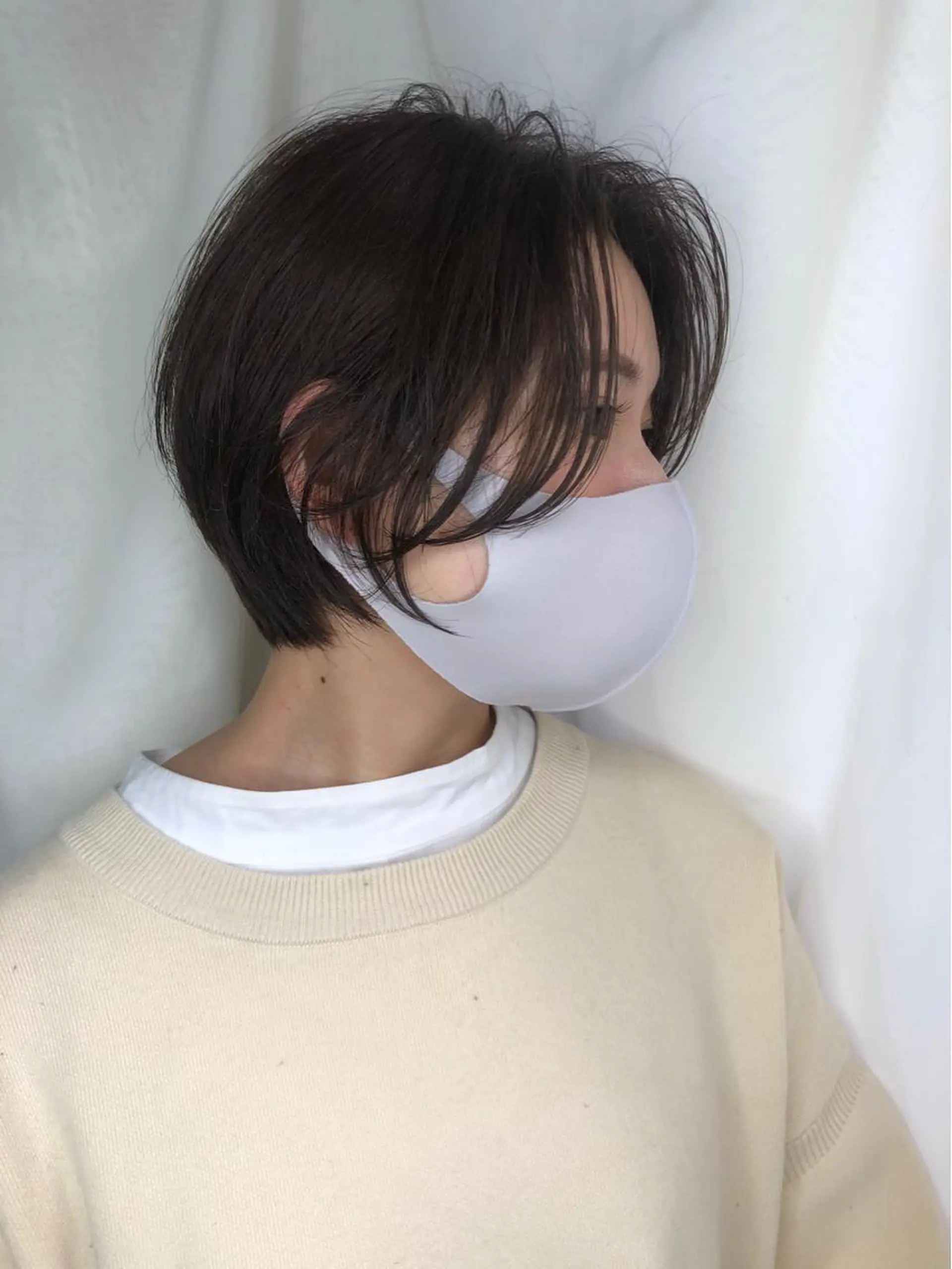 ショート カット ヘアカラー トリートメント 早瀬裕之 パーマのヘアスタイル